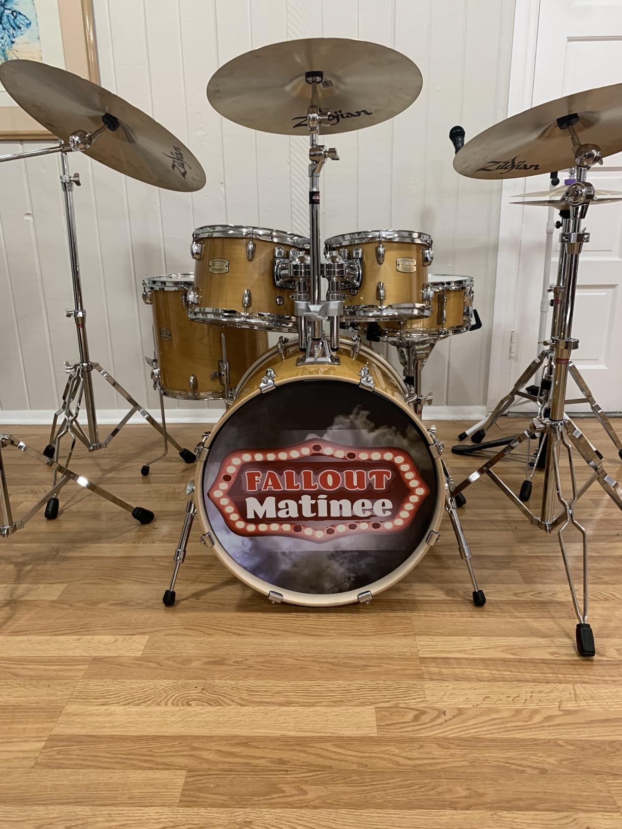 Yamaha Stage Custom Birch 5pc Drum Shell Pack With a 20 inch Kick Drum and 14 inch Snare Drum in Cranberry Red For Students and Working Drummers (SBP0F50CR) customer photo 2