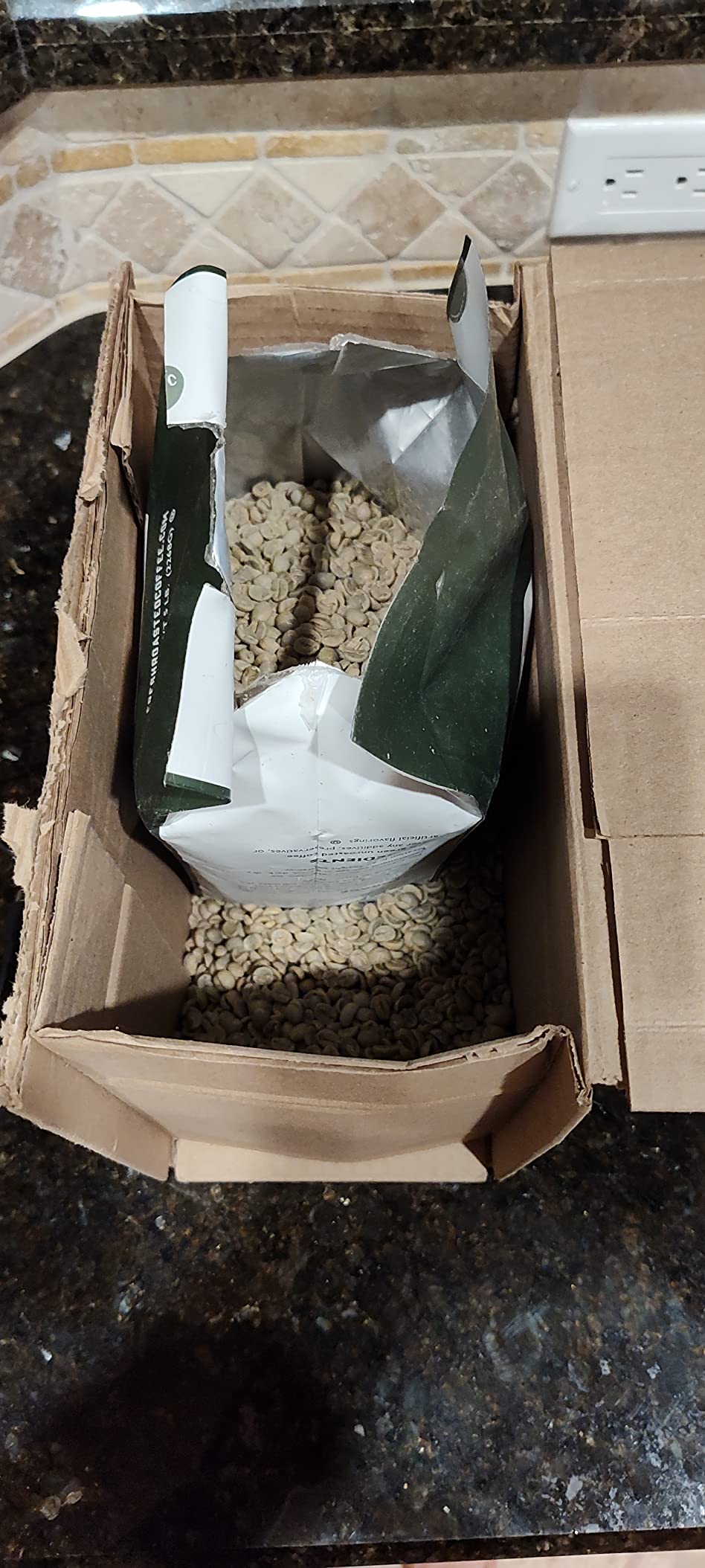 Fresh Roasted Coffee, Costa Rican Tarrazu Unroasted Green Coffee Beans for Home Roasting, Kosher, 5 lb (80 oz) customer photo 2