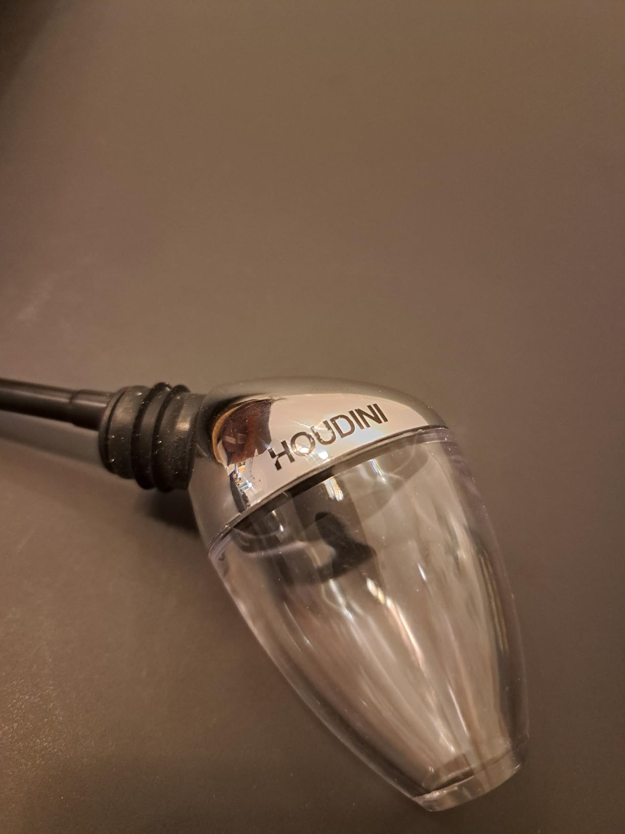 Houdini Aerator & Pourer Wine Aerator, 6 inches, Stainless (W9112) customer photo 1