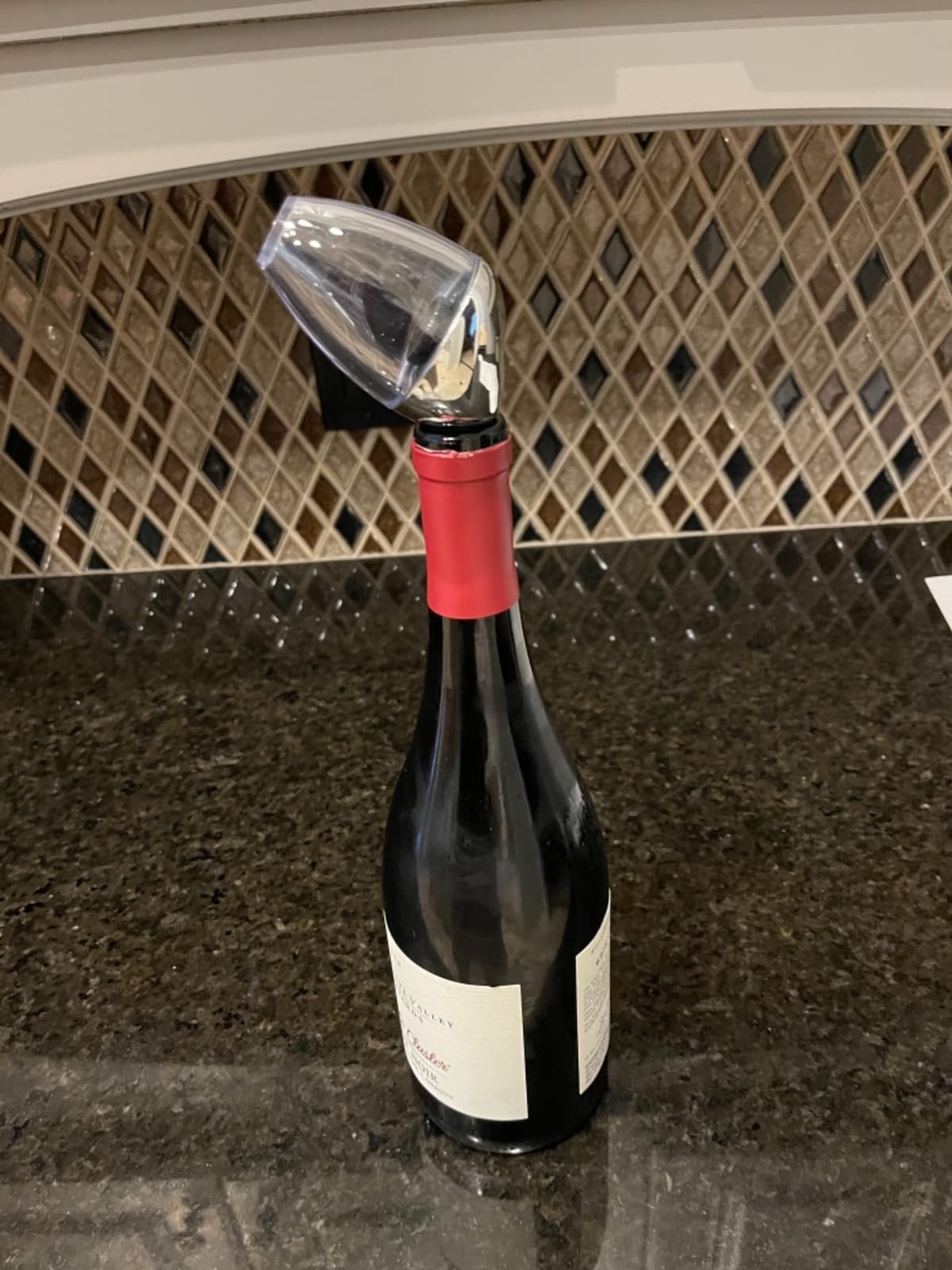 Houdini Aerator & Pourer Wine Aerator, 6 inches, Stainless (W9112) customer photo 2