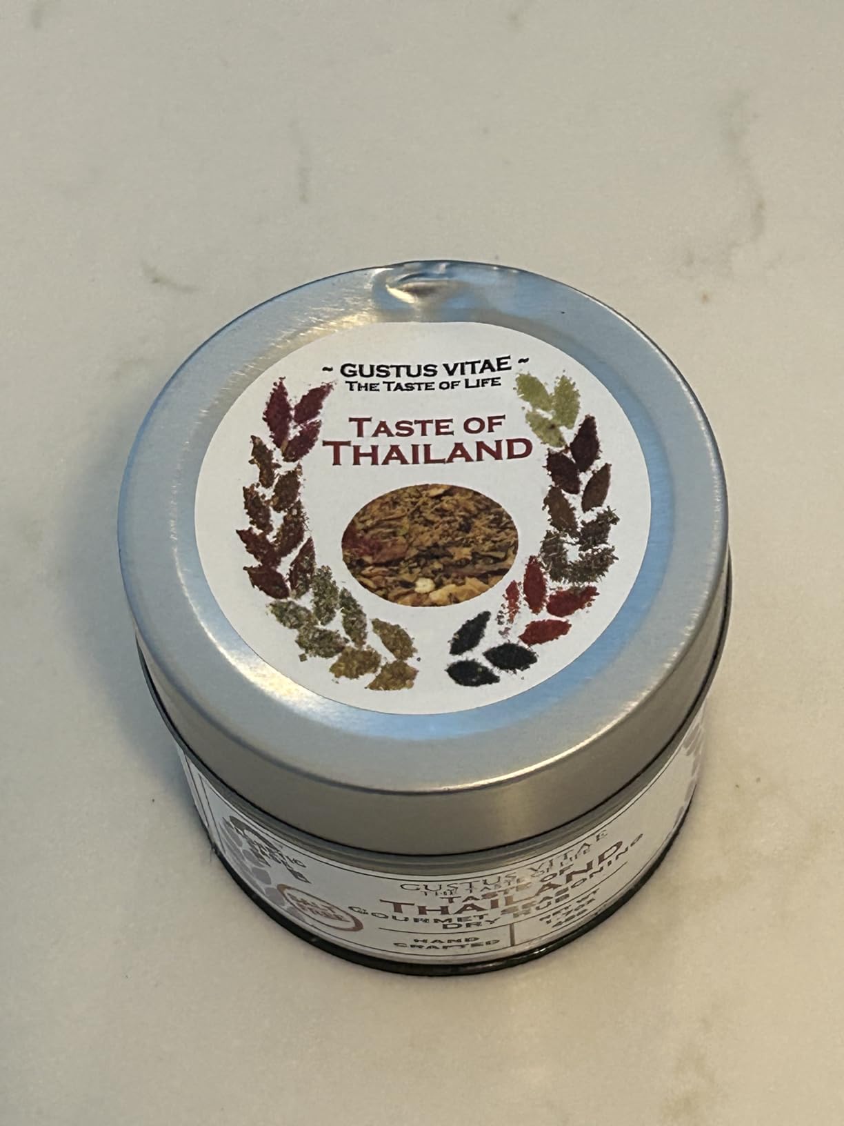 Gourmet World Flavors Seasoning Collection | Non GMO Verified | 6 Magnetic Tins | Spice Blends | Crafted in Small Batches by Gustus Vitae customer photo 2