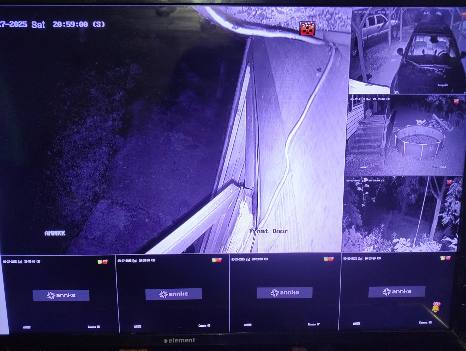 ANNKE 3K Lite Wired Security Camera System Outdoor, 8X 2MP Cameras, 1TB HDD | AI Human/Vehicle Detection, 8CH H.265+ Surveillance DVR and IP67 Home CCTV Camera with Smart Dual Light, Color Night Vision customer photo 1
