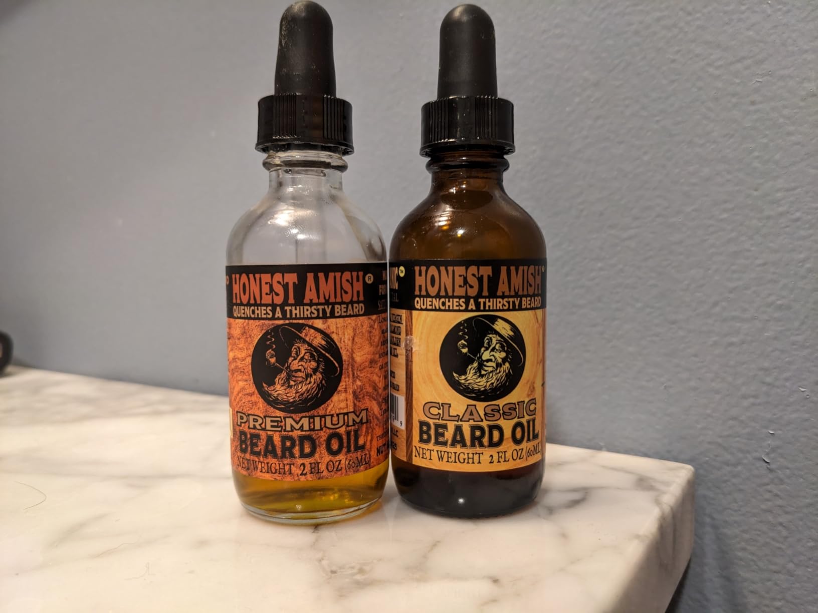 Honest Amish Beard Oil for Men, 7+ Natural Oils, Mineral Oil Free, 2 Oz customer photo 2