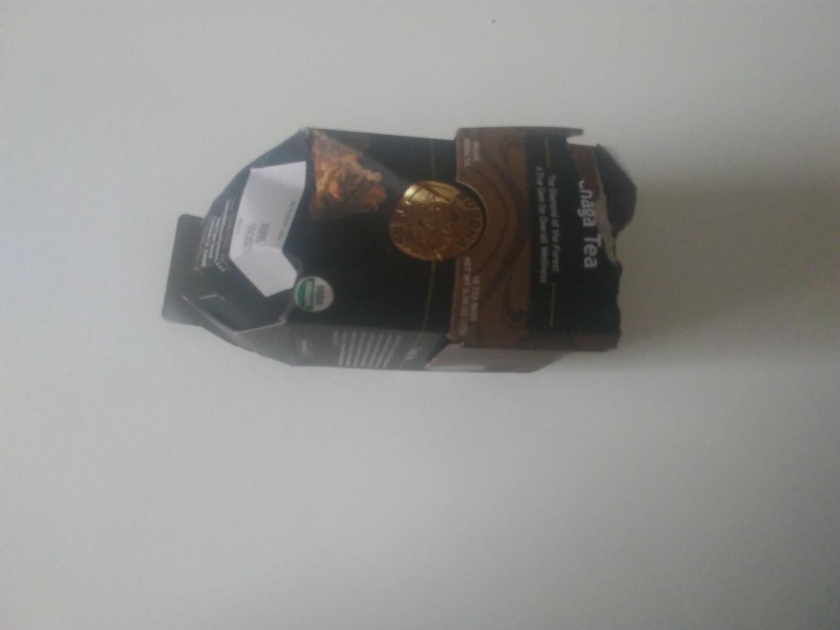 Buddha Teas Organic Chaga Tea - Herbal Tea, Microplastic & Caffeine Free | 18 ct. Earthy and smooth with mild vanilla-like notes. customer photo 2