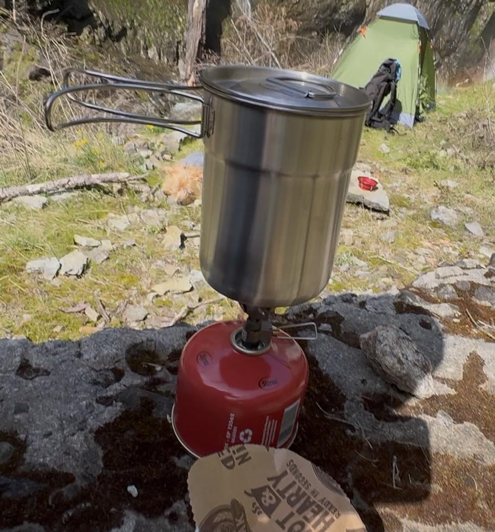 BRS Outdoor BRS-3000T Ultra-Light Titanium Alloy Miniature Portable Camping Gas Stove customer photo 1