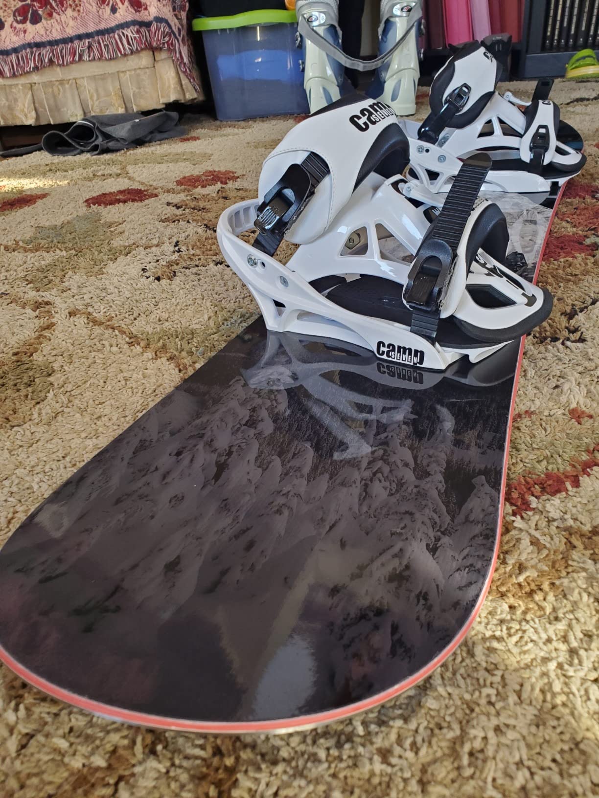 System MTN Snowboard with Summit Bindings Men's Snowboard Package customer photo 1