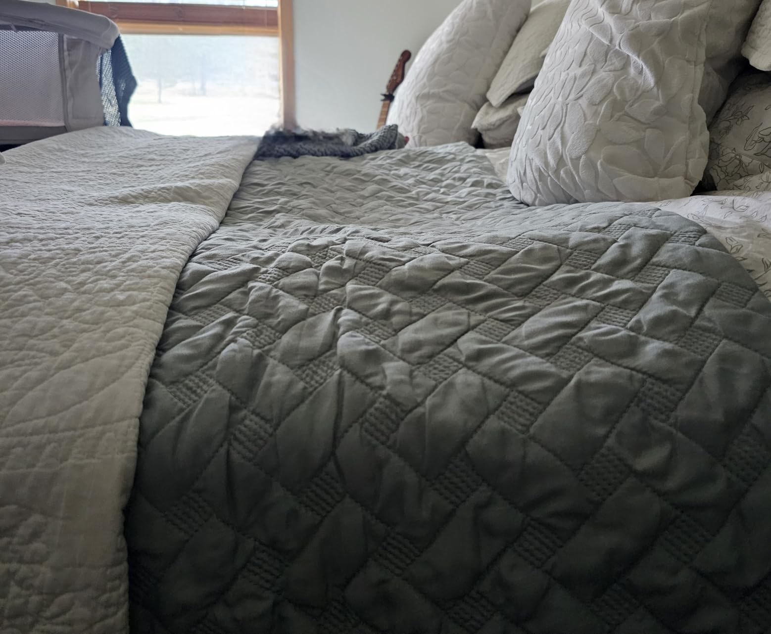 Pure Green Natural Latex Mattress Topper - Firm - 2 Inch - Queen Size (GOLS Certified Organic) customer photo 1
