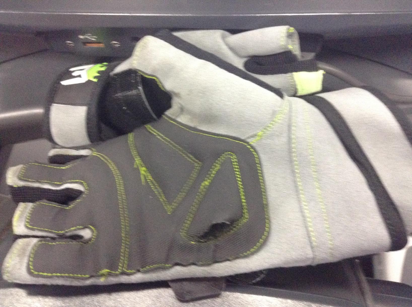 Meister Wrist Wrap Weight Lifting Gloves w/Gel Padding customer photo 1