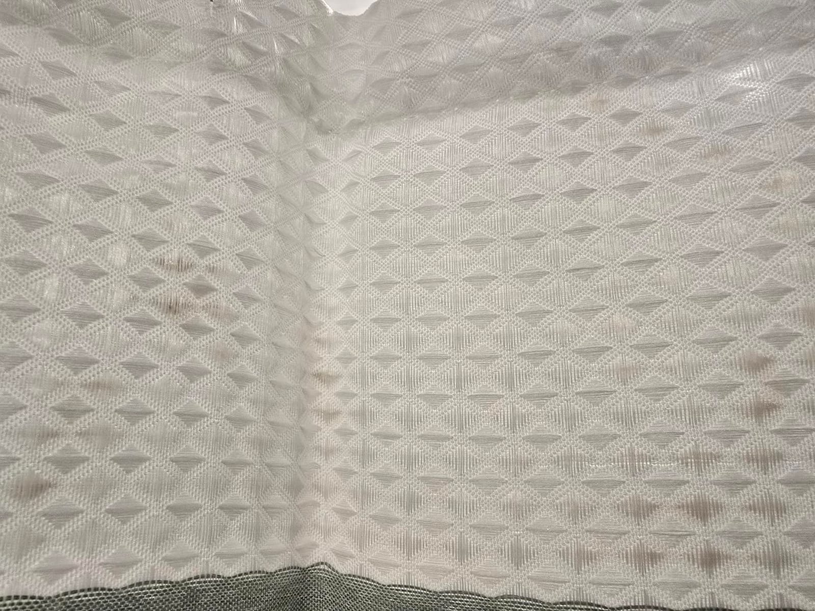 Madison Park Spa Waffle Shower Curtain for Bathroom, 72 x 72, Grey | Striped, Pieced Fabric Design, 3M Scotchgard Moisture Management, Hotel Quality, Modern, for Bathroom, OEKO-TEX Certified customer photo 1