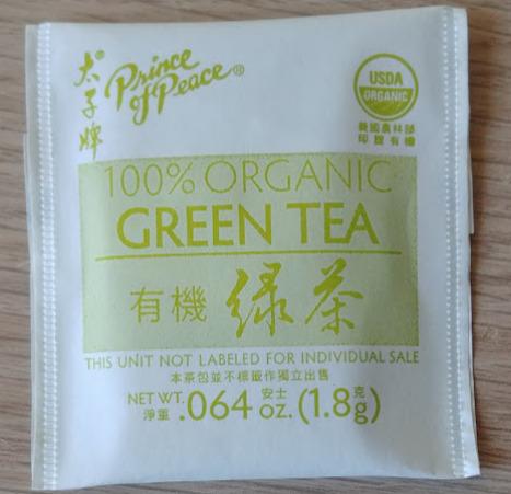 Prince of Peace Organic Green Tea, 100 Tea Bags - 100% Organic Green Tea - Unsweetened Green Tea - Lower Caffeine Alternative to Coffee - Herbal Health Benefits customer photo 2