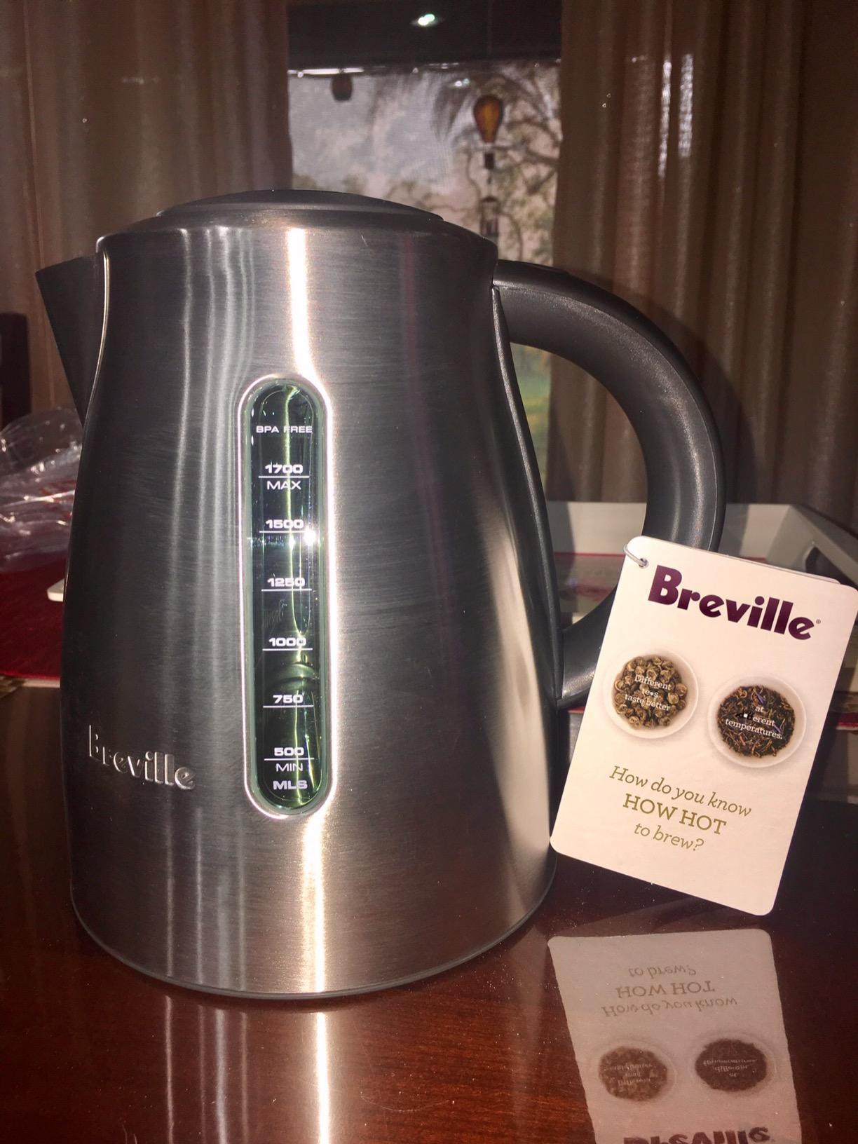 Breville BKE720BSS Temp Select Hot Water Kettle, Brushed Stainless Steel customer photo 1