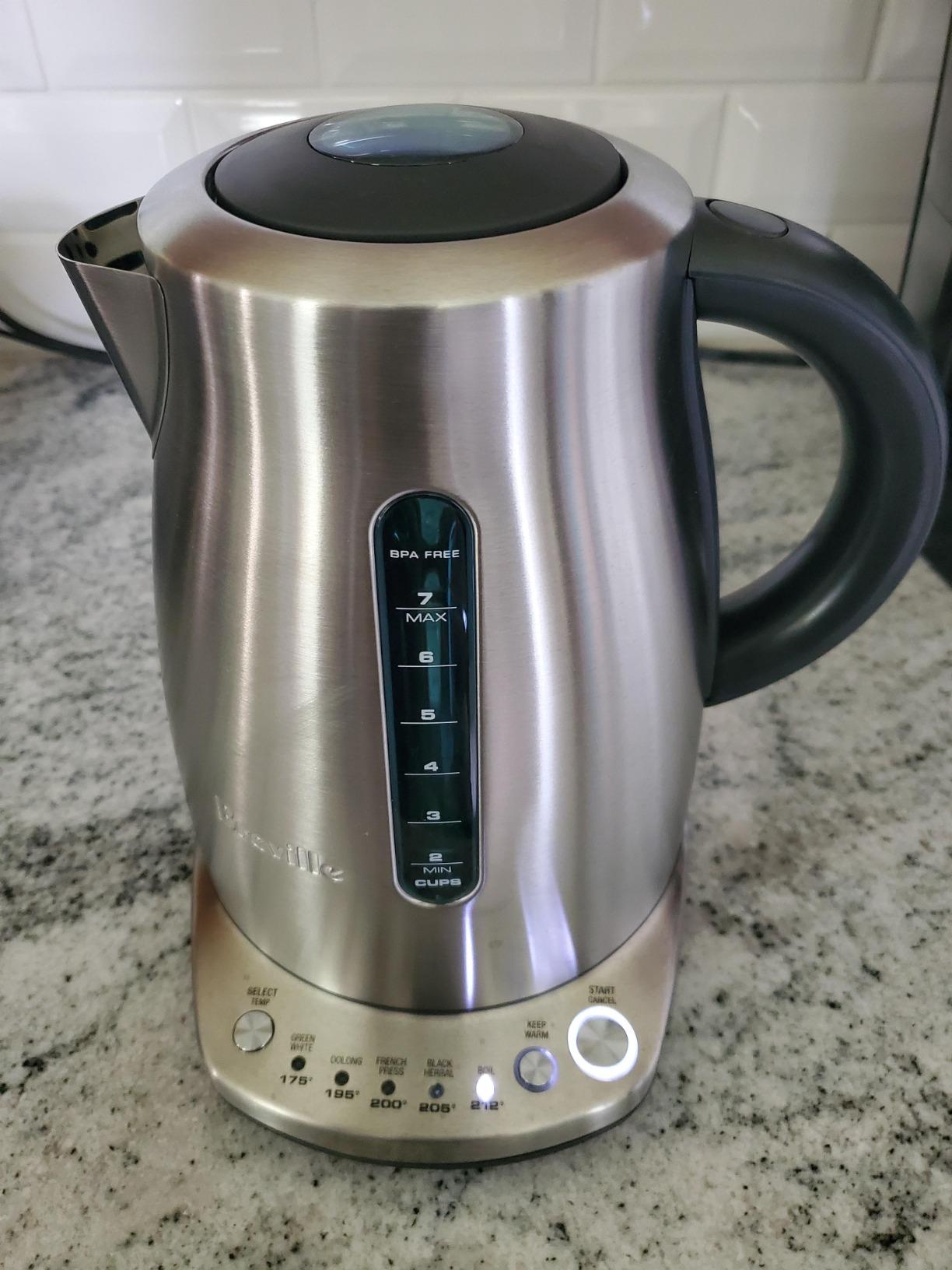 Breville BKE720BSS Temp Select Hot Water Kettle, Brushed Stainless Steel customer photo 2