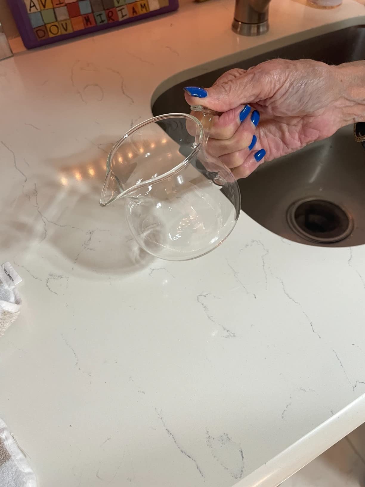 ELITEA Clear Glass Creamer Pitcher Milk Cream Tea Serving Pitcher (250ml, 8.5 oz. fl) customer photo 1