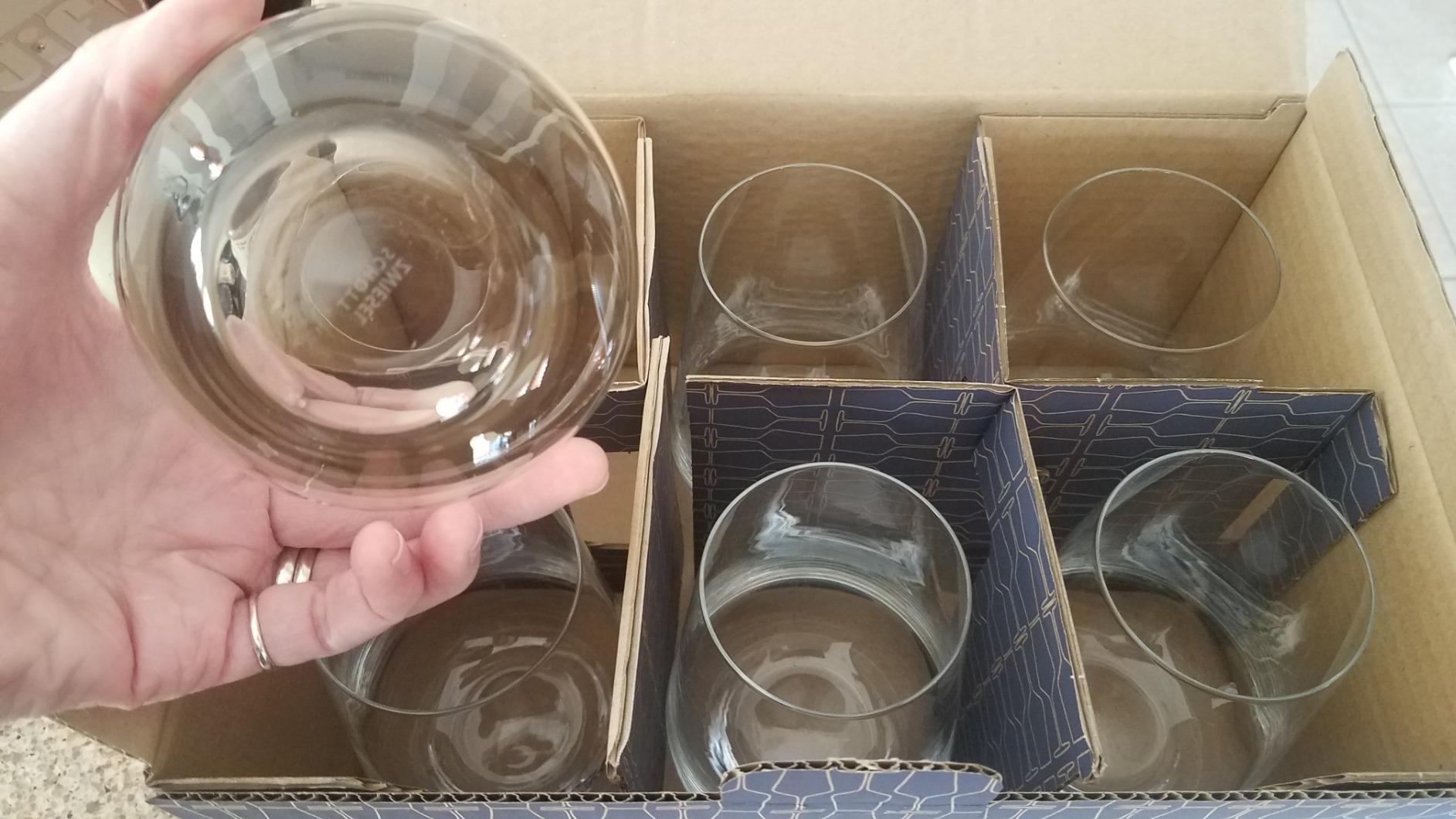 Schott Zwiesel Pure Stemless Bordeaux Glass (Set of 6), Red Wine Tumbler for Bordeaux, Dishwasher-Safe Machine-Made Tritan Crystal Glasses, Made in Germany (18.5 Ounce) customer photo 1