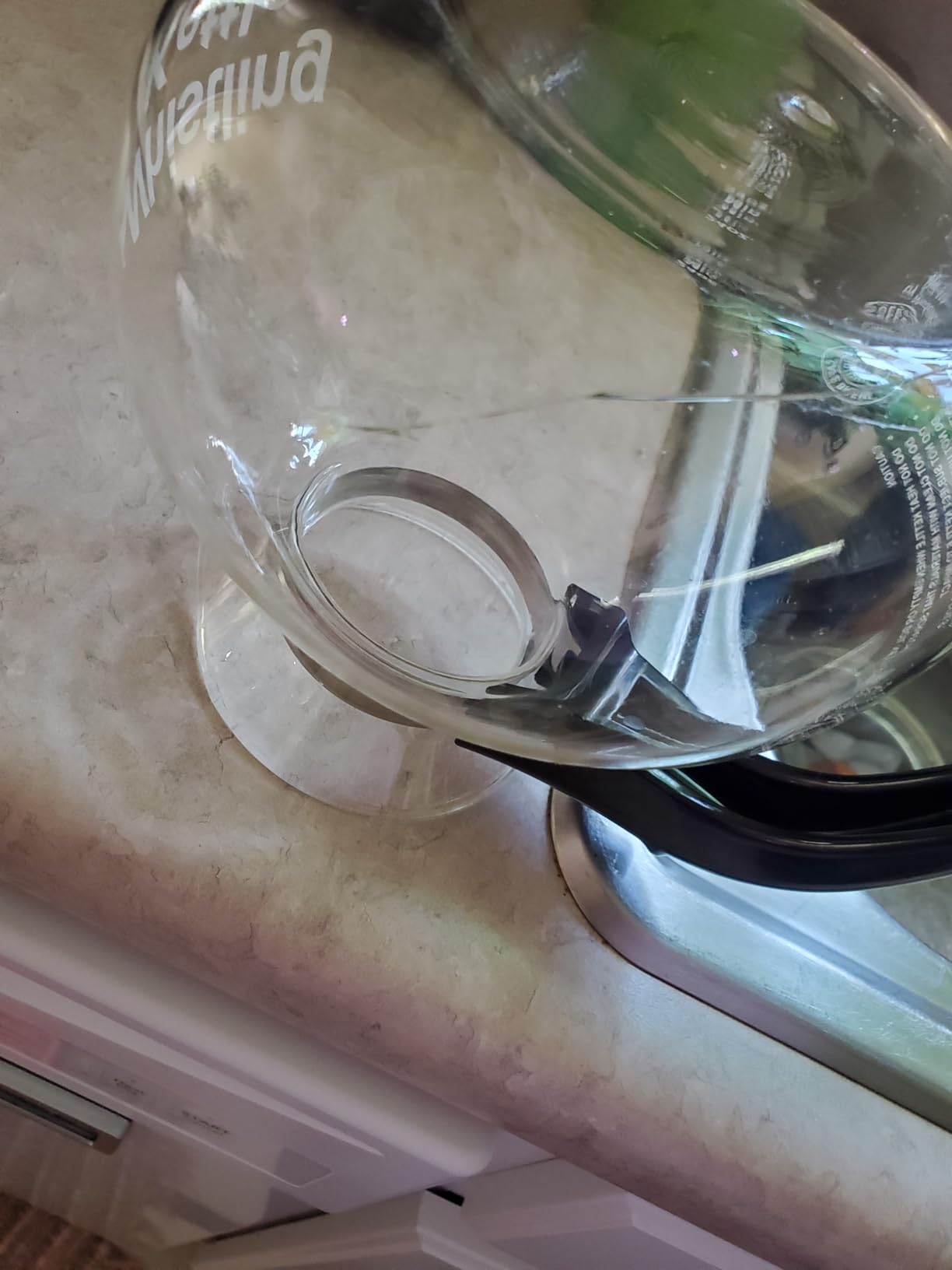 Cafe Brew Glass Tea Kettle, 12 Cup customer photo 2