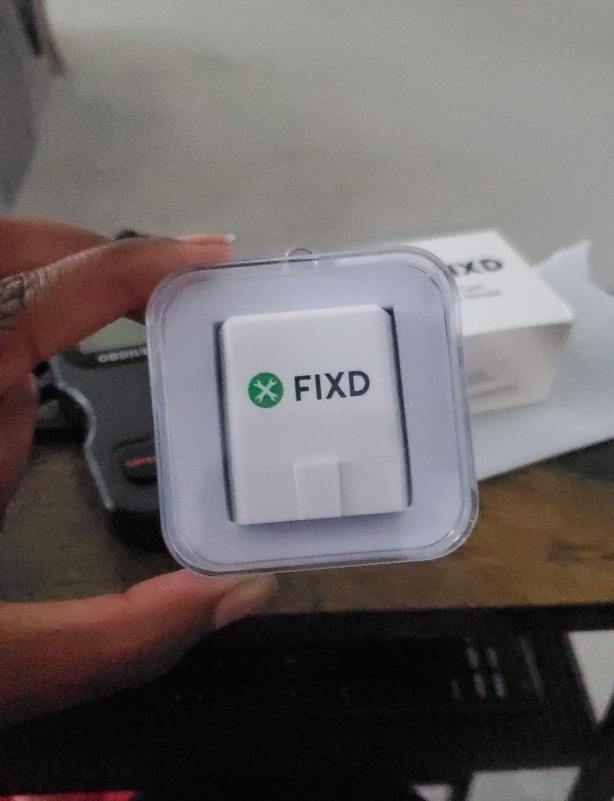 FIXD Bluetooth OBD2 Scanner - Car Diagnostic Check Engine Code Reader | 1-Pack | iPhone/Android compatible | Automotive scan tool for repairs + buying | Enhanced manufacturer data customer photo 2