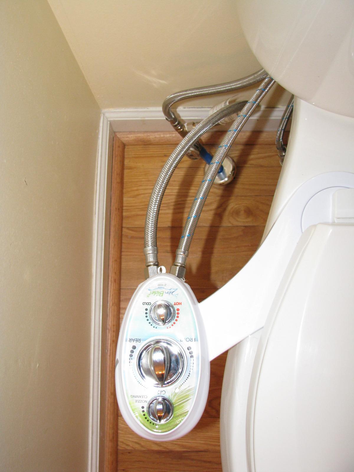 Warm Hot and Cold Bidet Attachment- Dual Nozzle Warm Water Bidet Attachment for Toilet with Self-Cleaning Nozzles and Ceramic Valves - Easy to Install Bidet with Picture Instructions customer photo 1