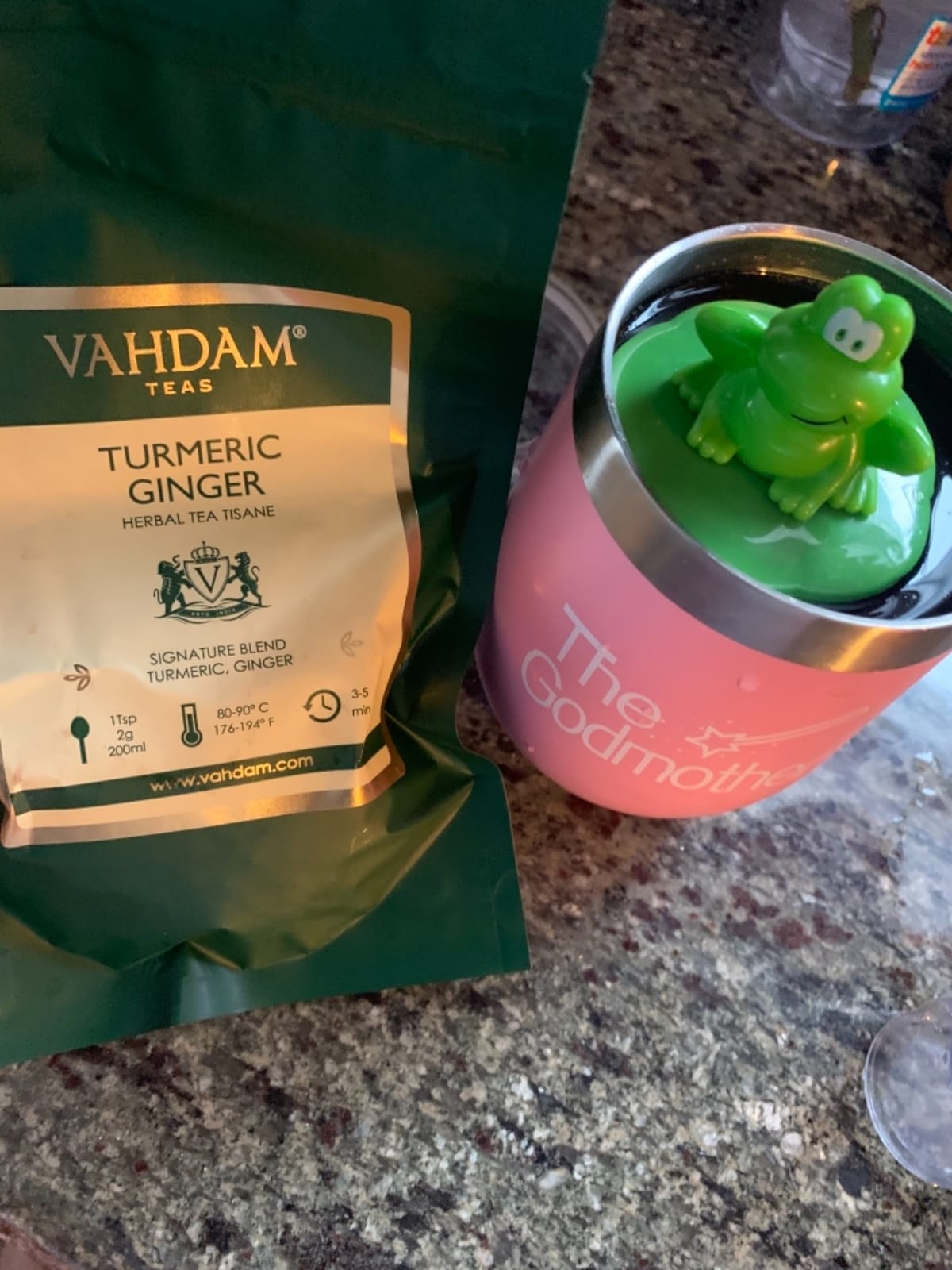 VAHDAM, GLOW - Assorted Tea Gift Set (6 Loose Leaf Tea) Tin Caddy Presentation Box | Gluten Free, Non GMO | Tea Gift Set for Women & Men customer photo 2