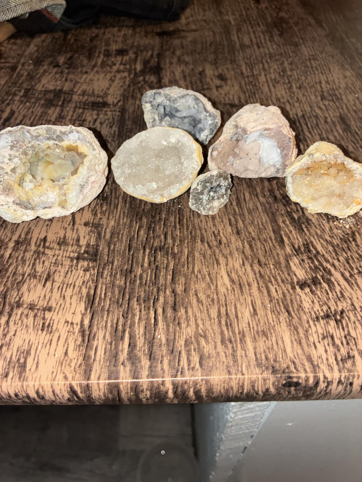National Geographic Break Open 10 Premium Geodes for Kids Ages 8-12 | Safety Goggles, Real Crystal Geodes, Geology Science Kit, Break Your Own Geodes, STEM Activity, Birthday Gift customer photo 2