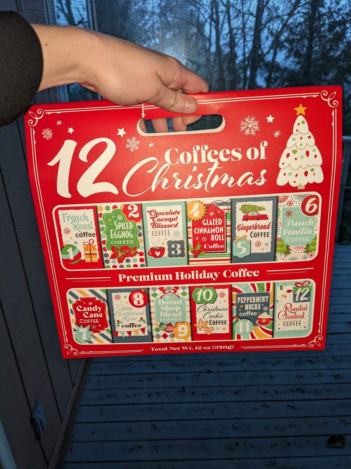 12 Gourmet Coffees of Christmas Holiday Gift Set customer photo 1