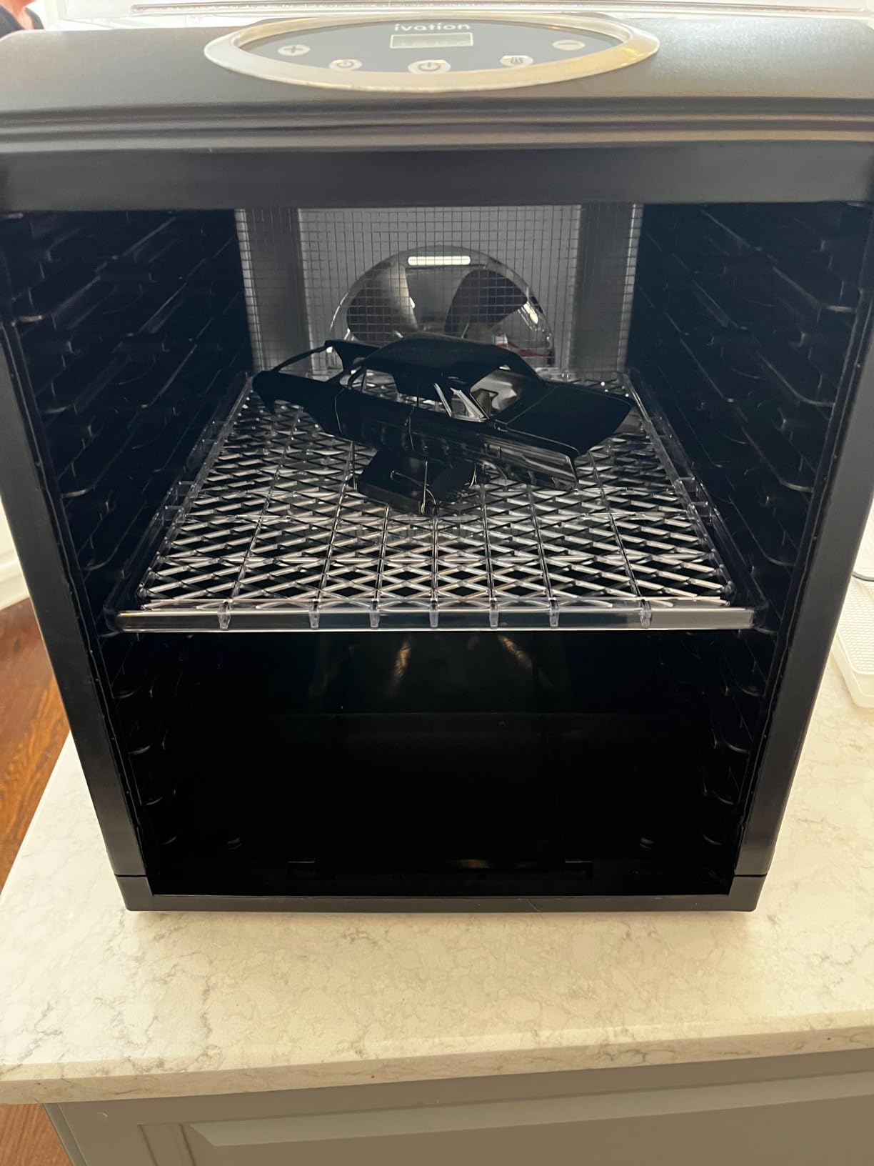 Ivation 6 Tray Food Dehydrator for Beef Jerky, Digital Timer customer photo 2