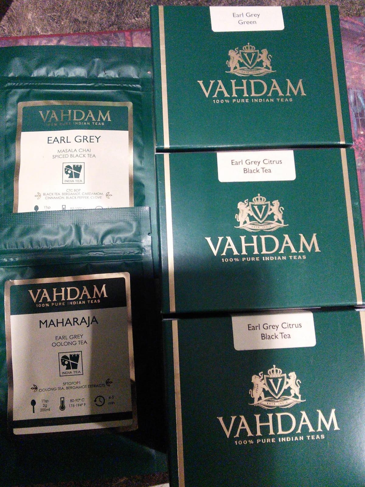 VAHDAM Earl Grey Tea Loose Leaf (12oz|170+ Cups) Black Tea with Bergamot customer photo 1