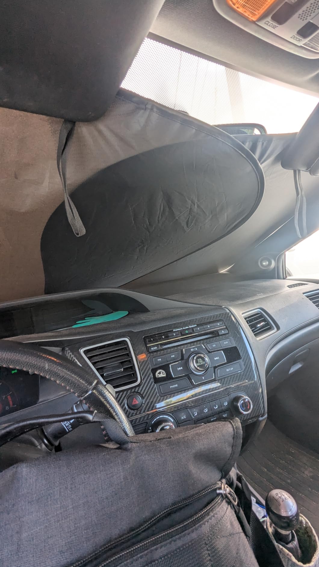 EzyShade Car Windshield Sun Shade Medium Size customer photo 2