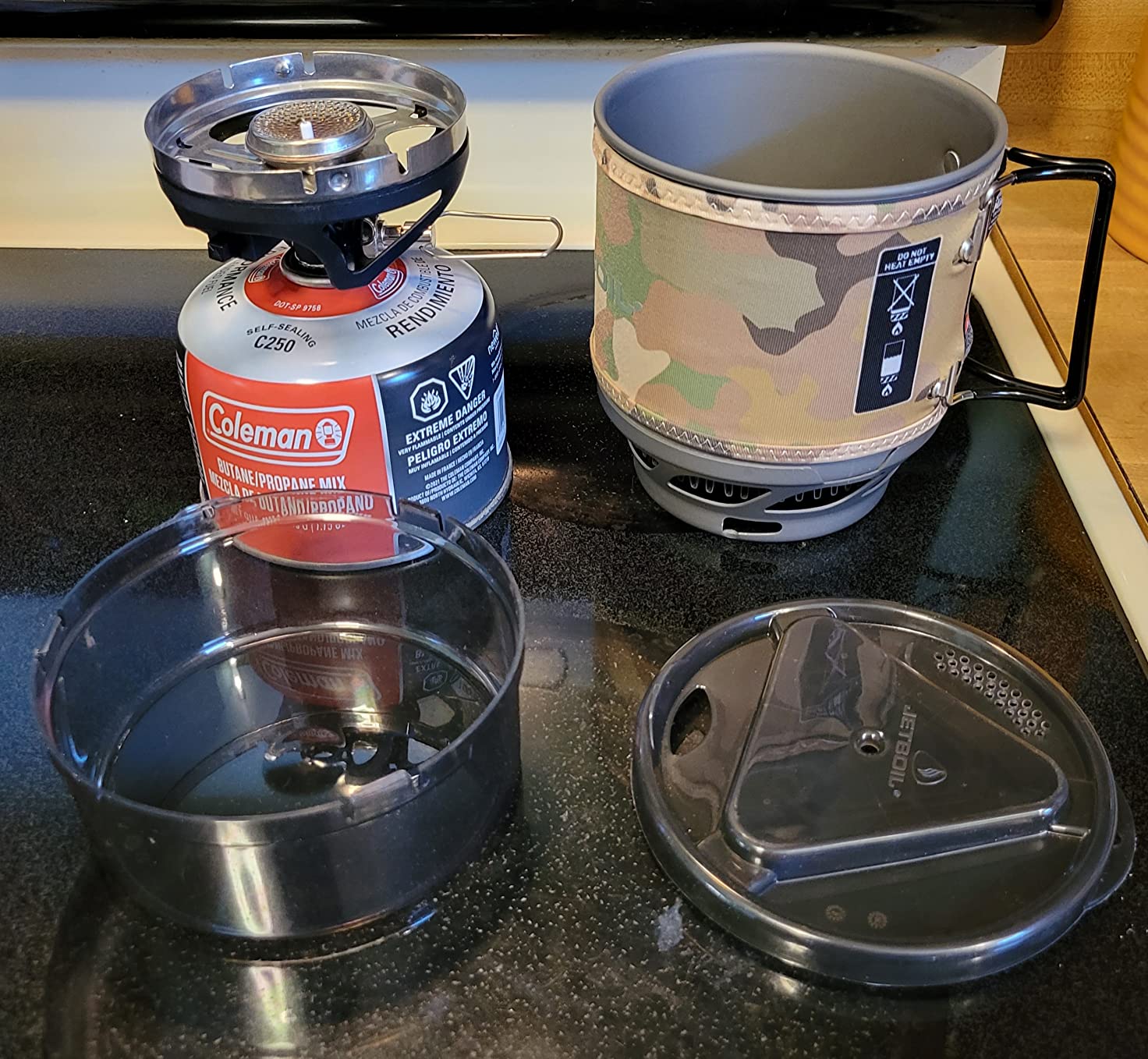 Jetboil MiniMo Camping and Backpacking Stove Cooking System with Adjustable Heat Control customer photo 2