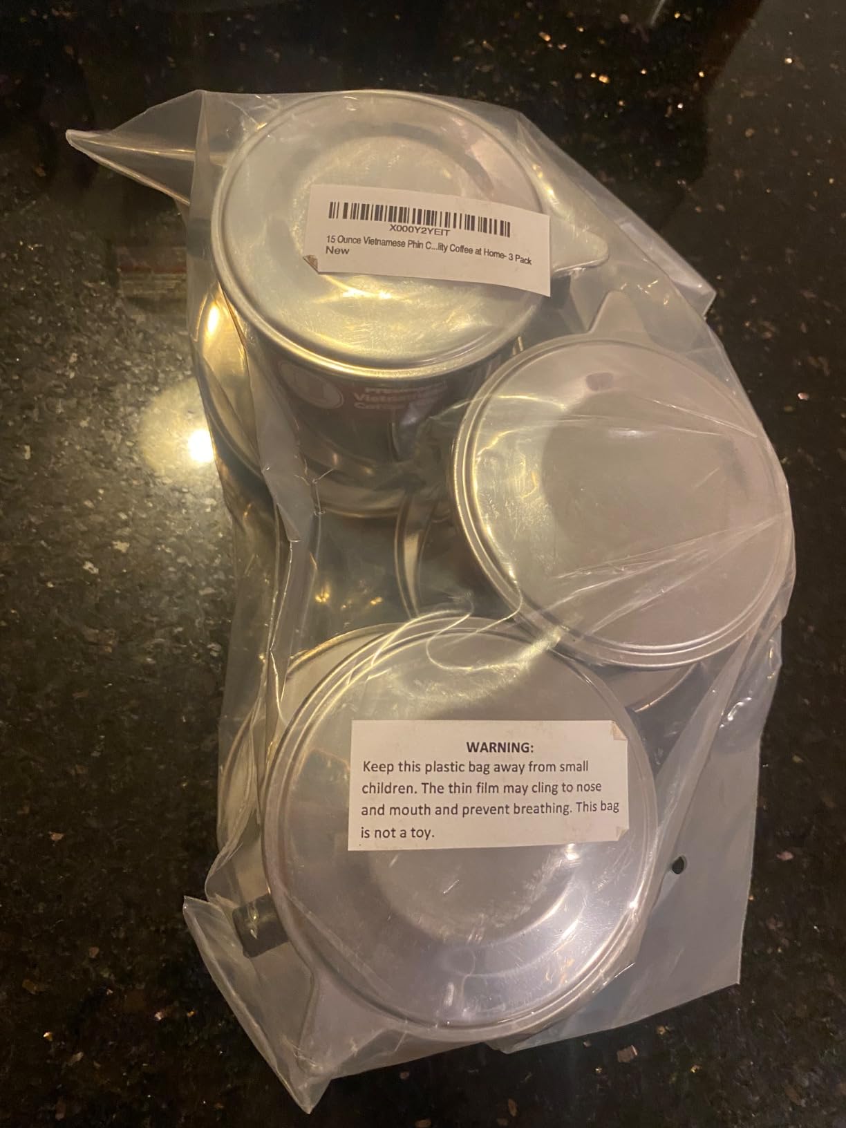 Vietnamese Dripper Coffee Machine Filter. Suitable for Trung Nguyen Coffee- Gravity Insert, Extra large (15 oz) customer photo 2