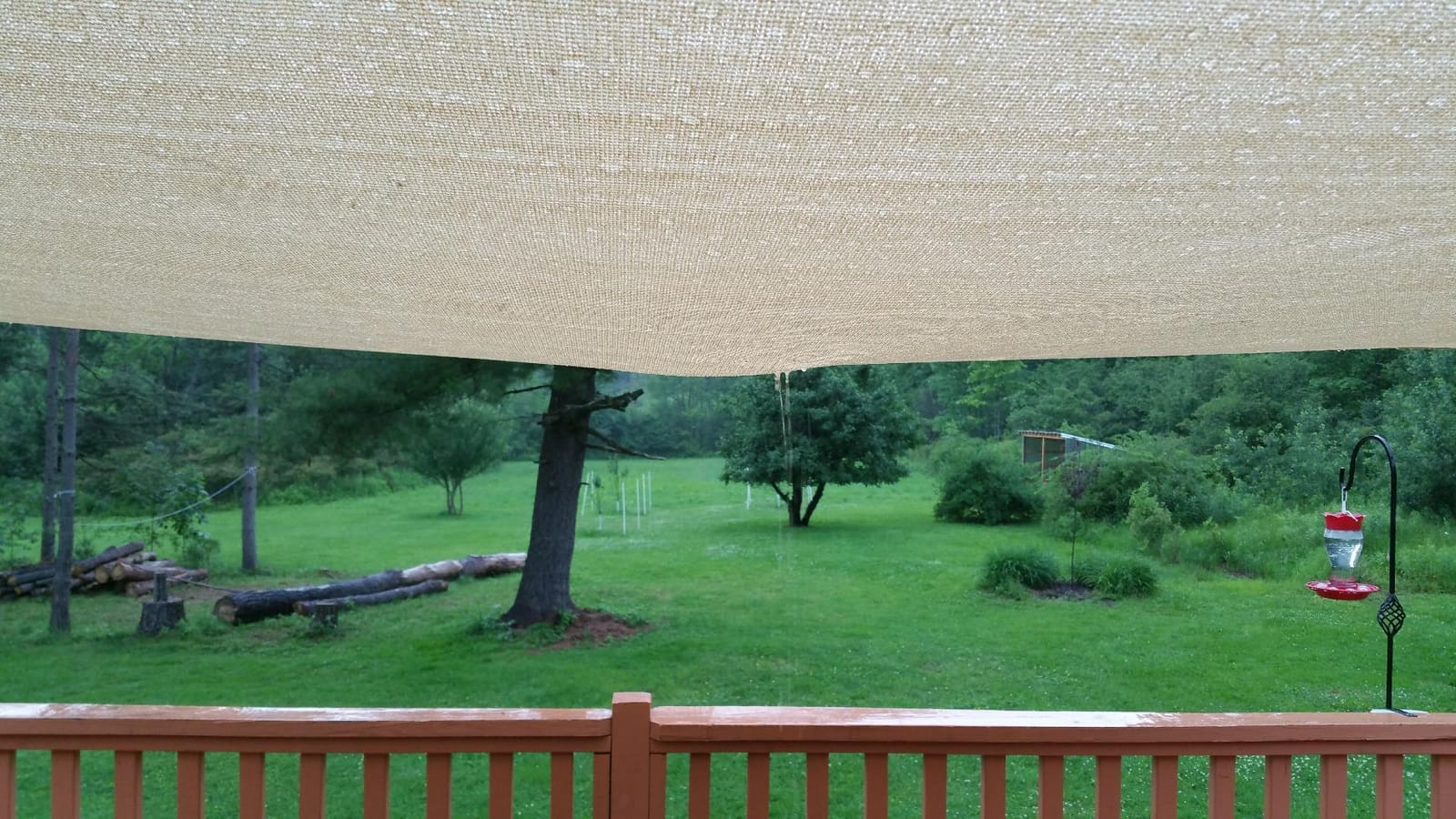 Shade&Beyond 8'x10' Sun Shade Sails Canopy Rectangle Sand 185GSM Shade Sail for Patio Deck Yard Backyard customer photo 2