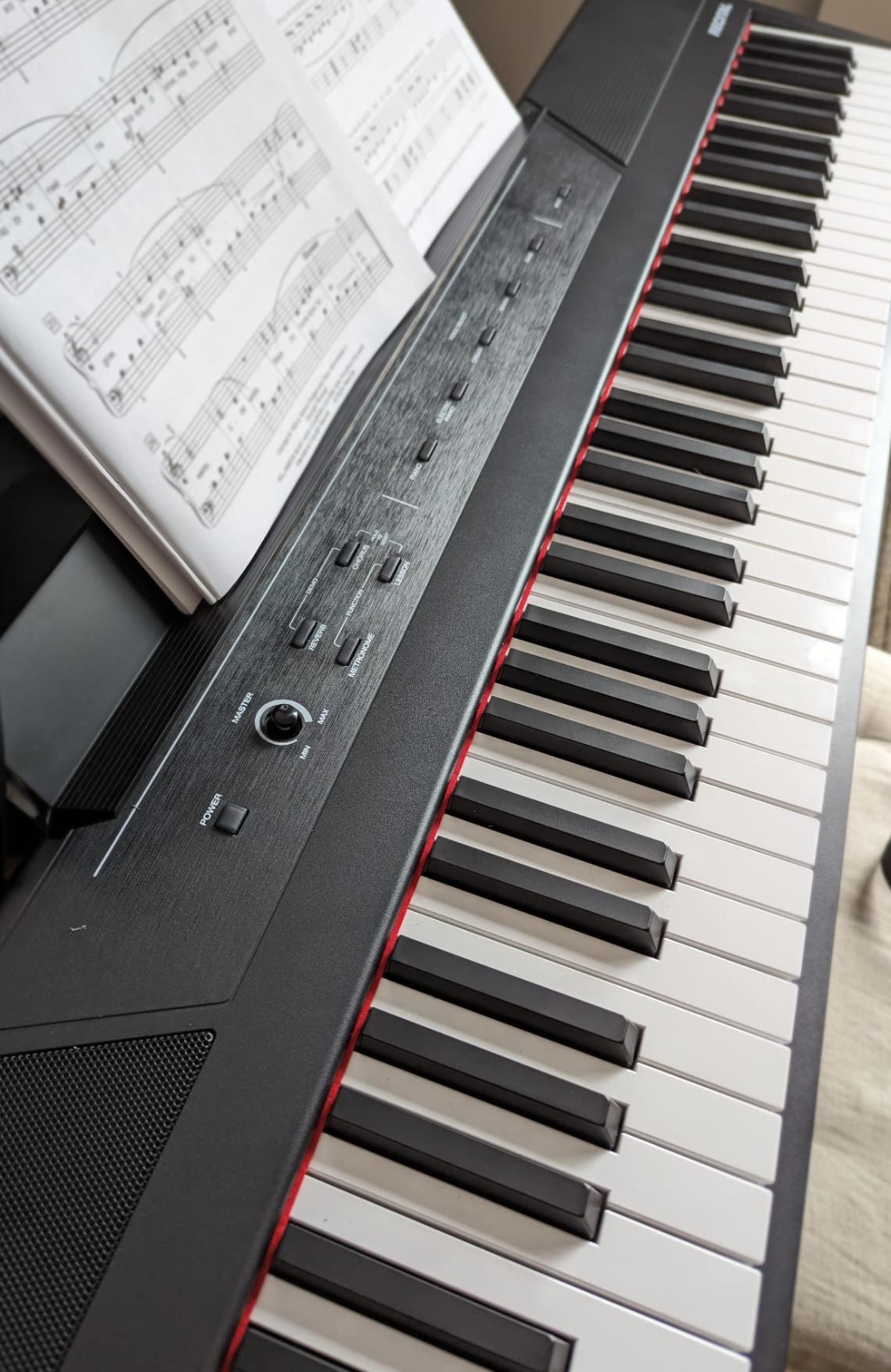 Alesis Recital Digital Piano 88-Key Semi-Weighted Keyboard customer photo 2