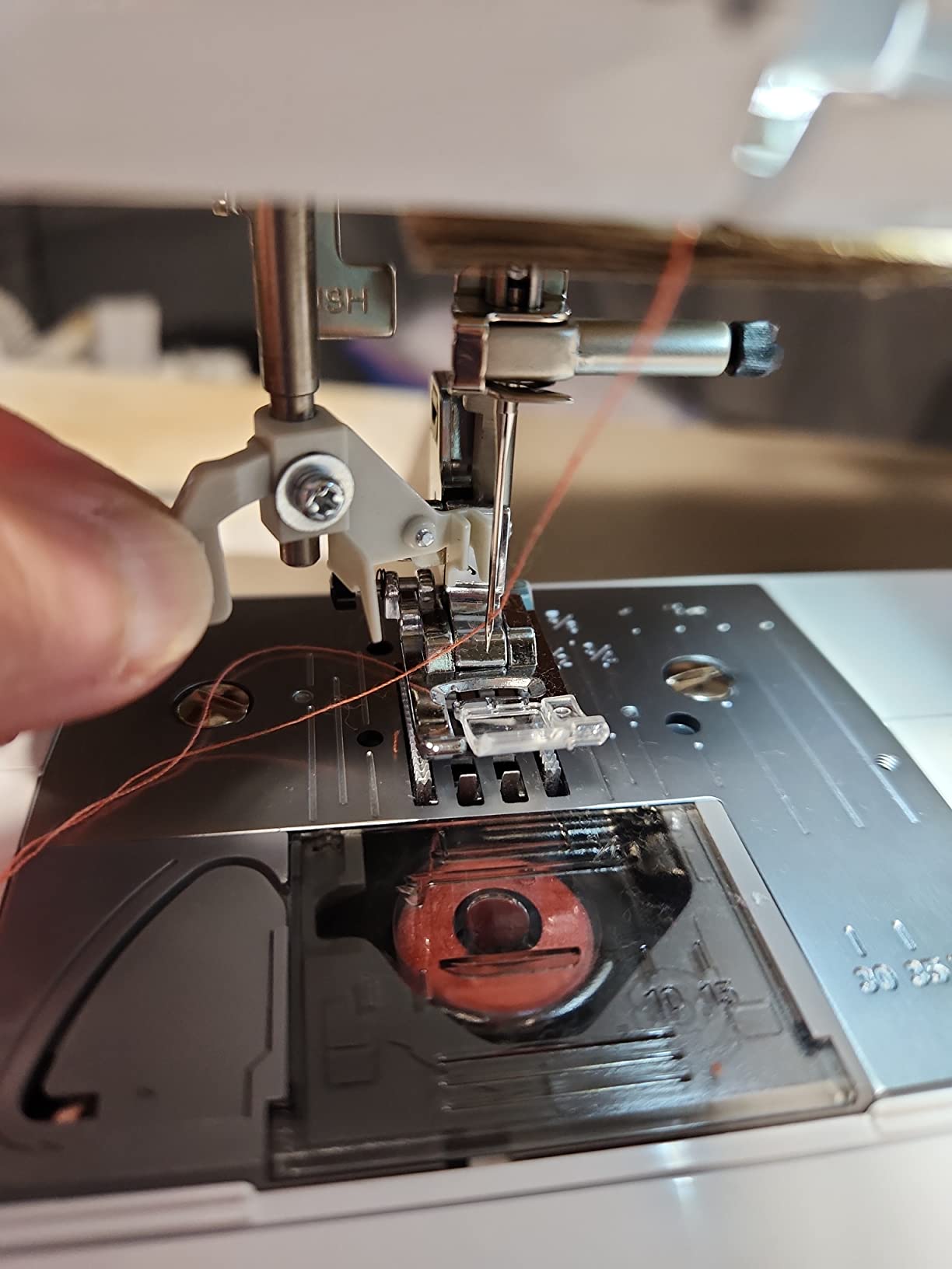 Brother ST371HD Strong & Tough Sewing Machine, 37 Built-in Stitches, 6 Included Feet, Automatic Needle Threader, Jam-Resistant Top Bobbin, Free Arm for Denim and Heavy Fabrics customer photo 2