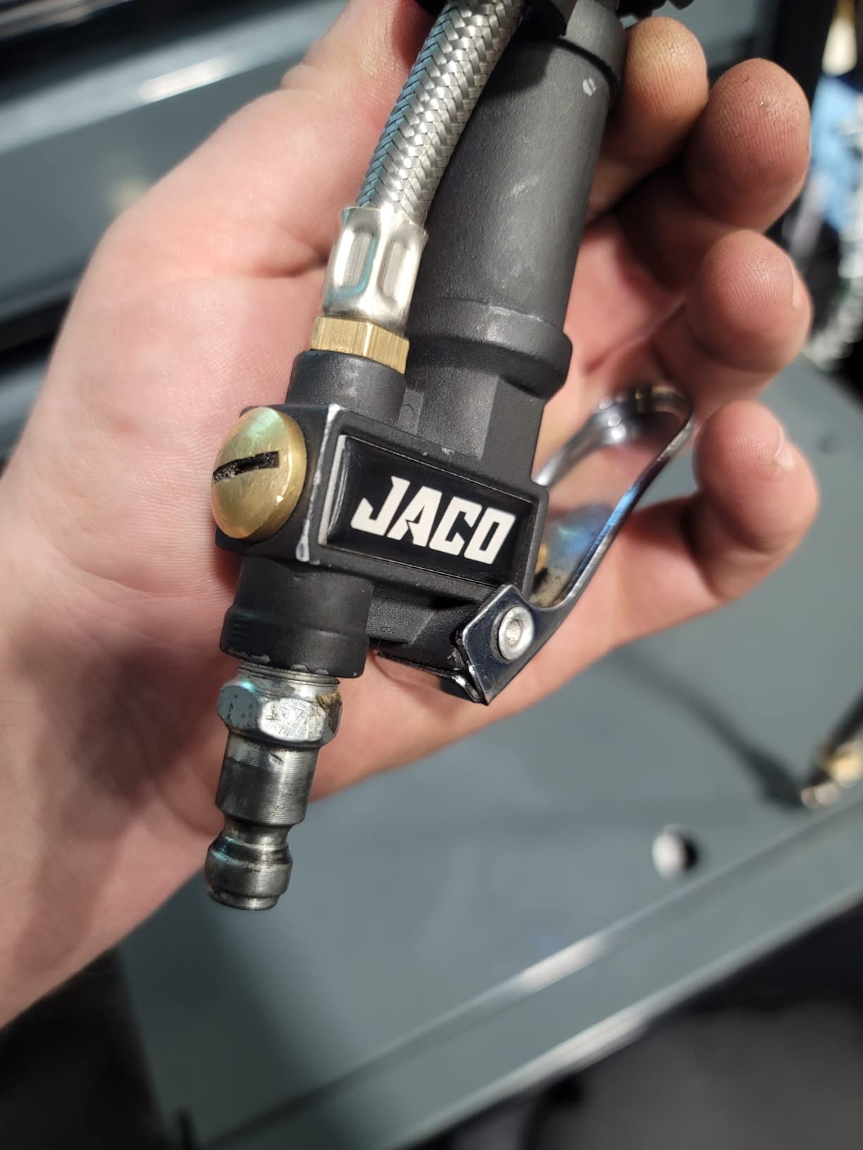 JACO FlowPro Digital Tire Inflator with Pressure Gauge - 200 PSI customer photo 1
