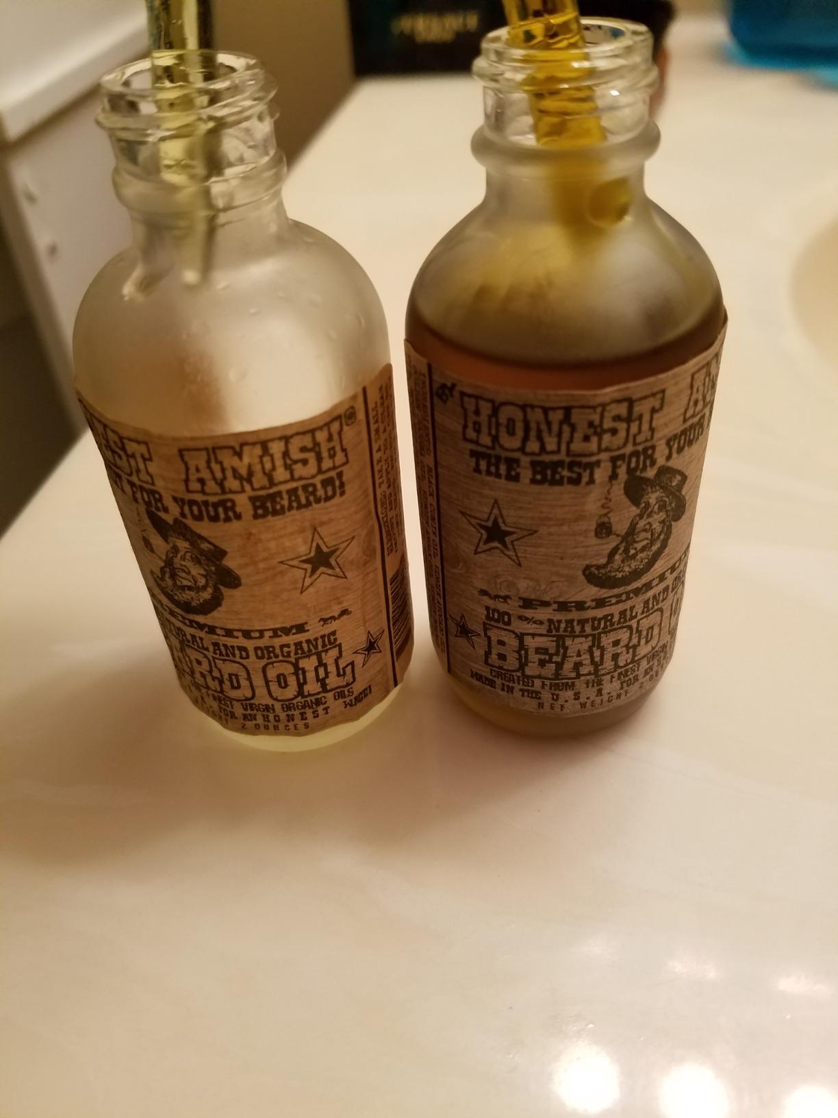 Honest Amish Premium Beard Oil for Men, Organic Argan and Jojoba Oil, 2 oz customer photo 2