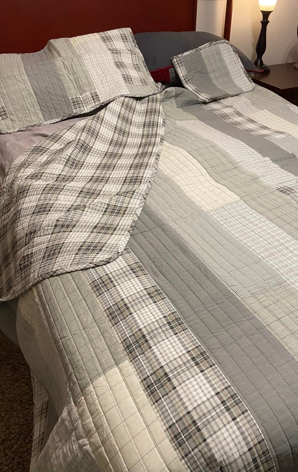 Eddie Bauer - Queen Quilt Set, Soft & Reversible Bedding, Year Round Bedding, Madrona Navy customer photo 1