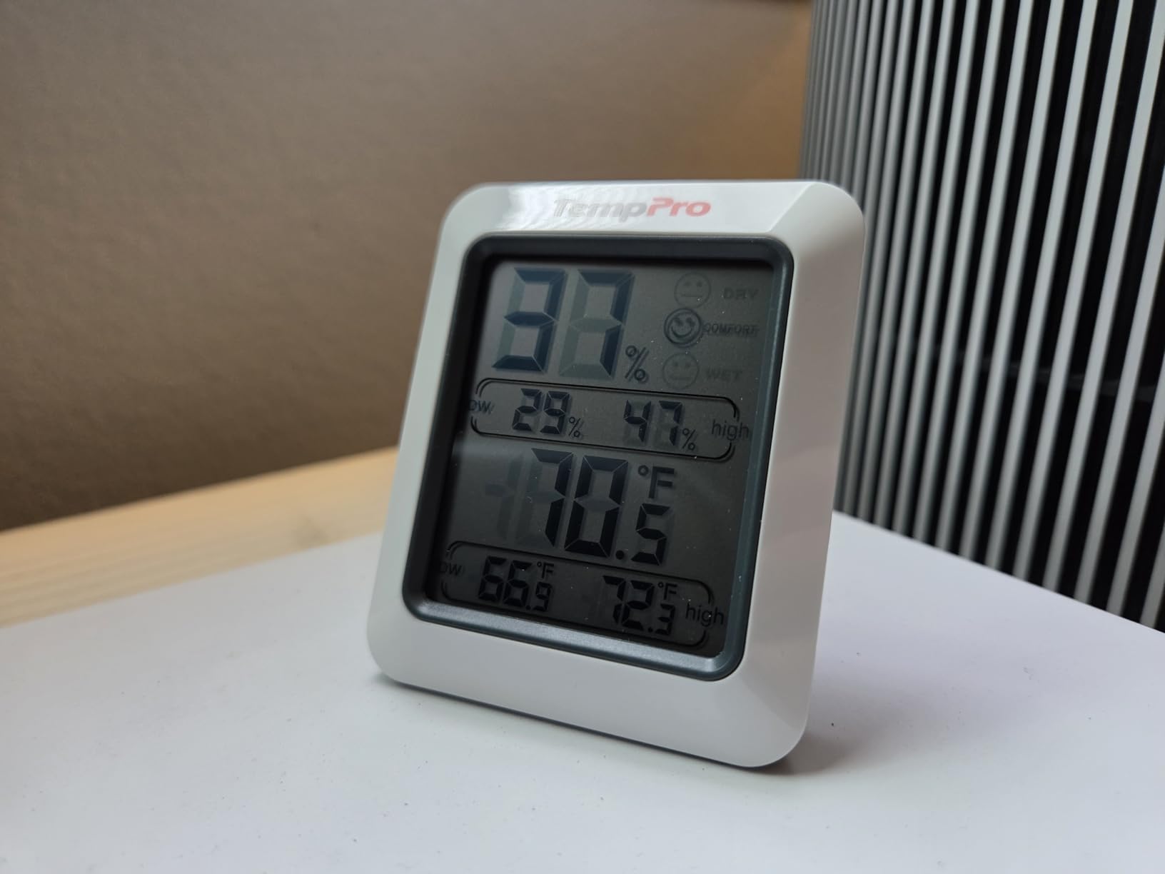 TempPro TP50 Digital Hygrometer Indoor Thermometer Room Thermometer | Humidity Meter Humidity Gauge with Temperature Humidity Monitor for House Office Cellar Greenhouse RV (Previously ThermoPro) customer photo 2