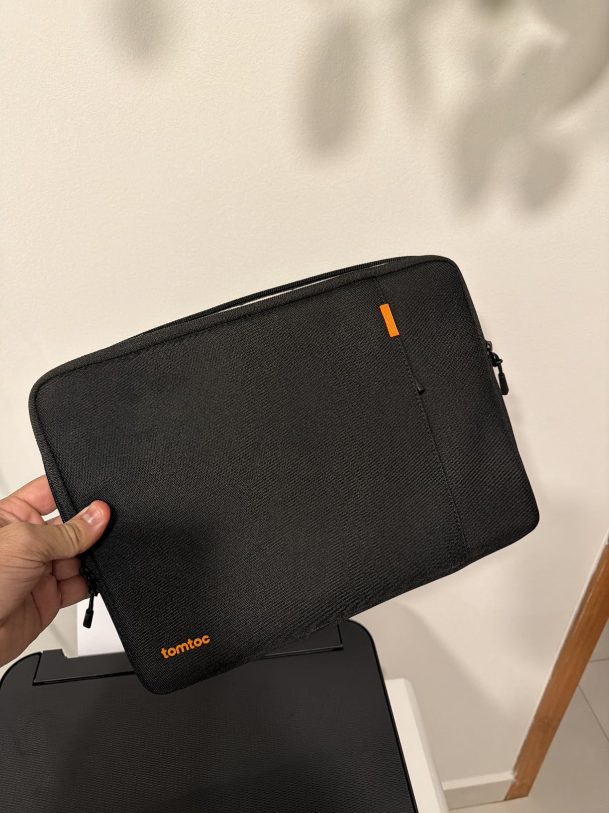 tomtoc 360° Protective Laptop Sleeve for 14-inch MacBook Pro M5 Pro/Max | 2026 A3426 A3427 A3434 M4/M3/M2/M1 A3112 A3401 A3185, Water-Resistant Laptop Case Bag Fits Dell XPS 14 & 13.8