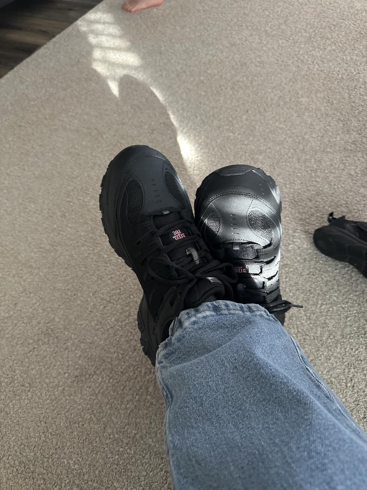Skechers Men's Cankton Steel Toe Construction Shoe customer photo 1