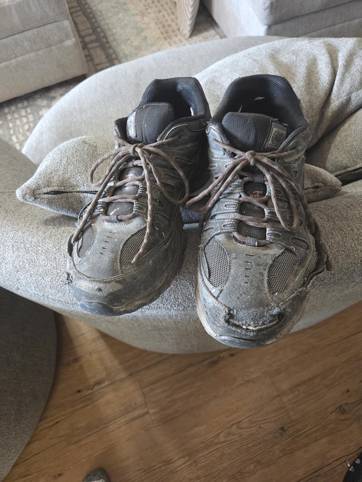 Skechers Men's Cankton Steel Toe Construction Shoe customer photo 2