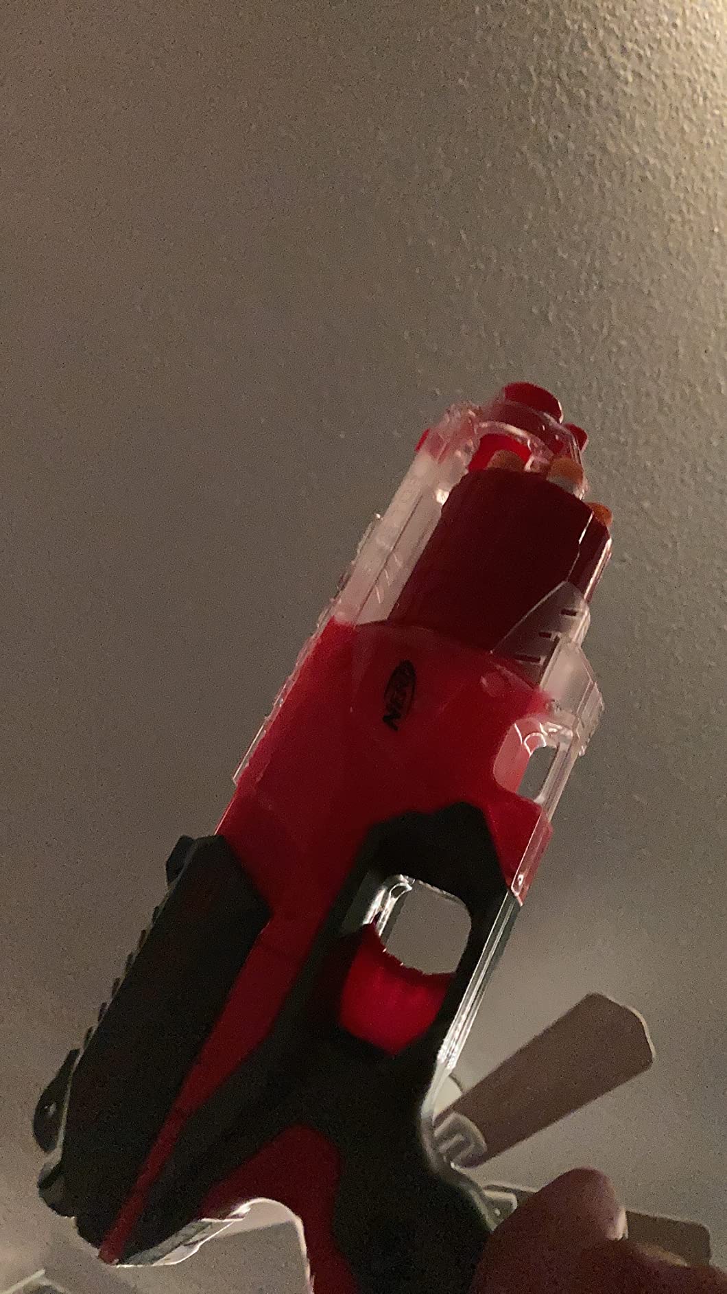 NERF Disruptor Elite Blaster - 6-Dart Rotating Drum, Slam Fire, Includes 6 Official Nerf Elite Darts - for Kids, Teens, Adults (Amazon Exclusive) customer photo 1
