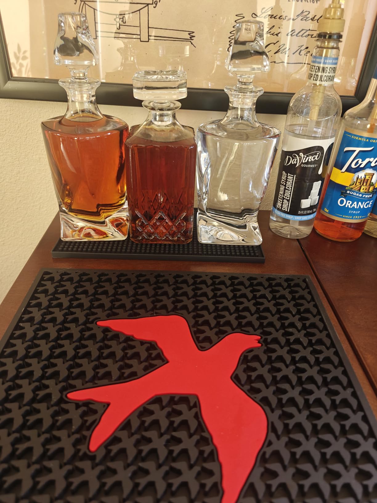 Square 25oz Whiskey Decanter with Glass Stopper customer photo 2
