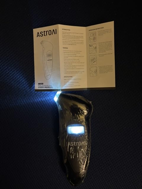 AstroAI Digital Tire Pressure Gauge 150PSI, ±1PSI Accuracy for Car Truck | Industrial Tire Gauge Calibrated to ANSI B40.7 with 4 Settings for Motorcycle Bikes, Silver customer photo 2