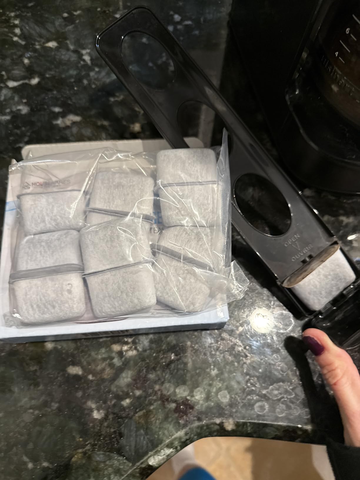 12 Pack Replacement Charcoal Water Filters for All Cuisinart Coffee Machines - Cuisinart Compatible (NOT KEURIG) Filters Fit Both Newer & Older Models Cuisinart Coffee Makers customer photo 2