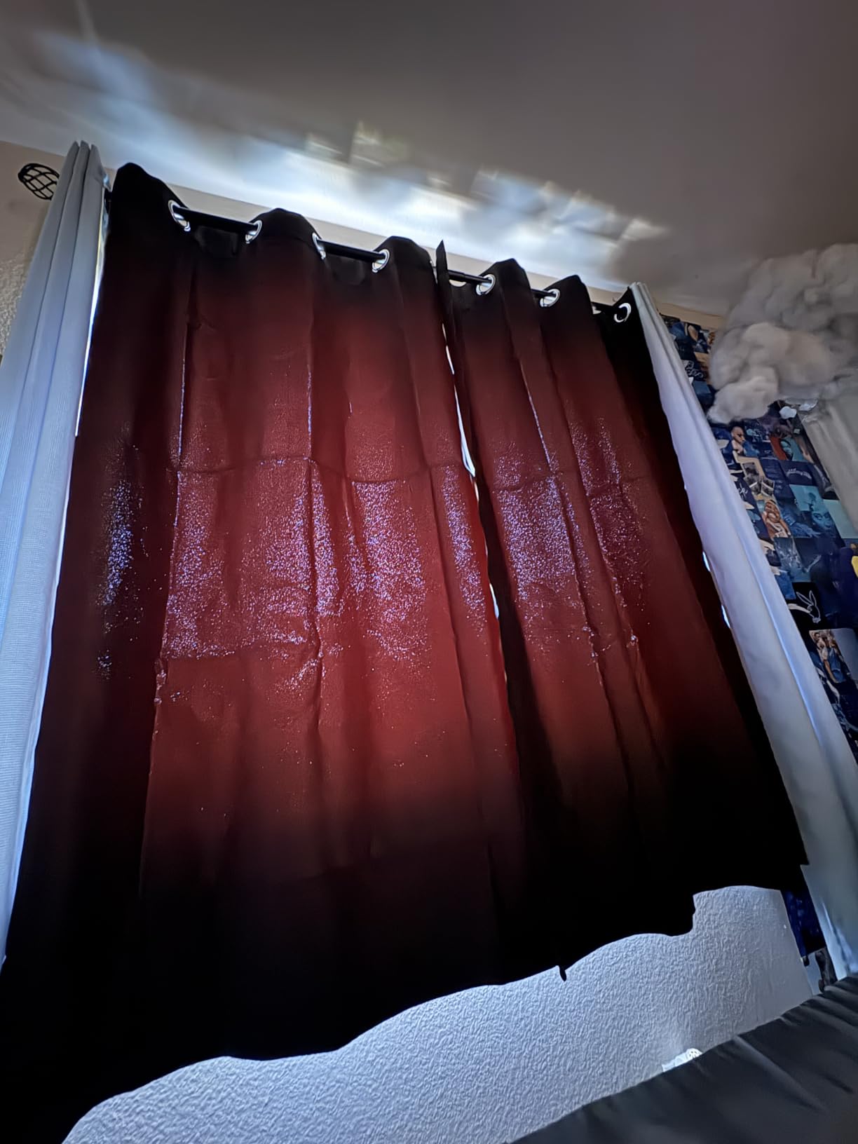 NICETOWN Thermal Insulated Grommet Room Darkening Curtains/Draperies/Panels for Bedroom (2 Panels, W42 x L63 inches, Biscotti Beige) customer photo 1