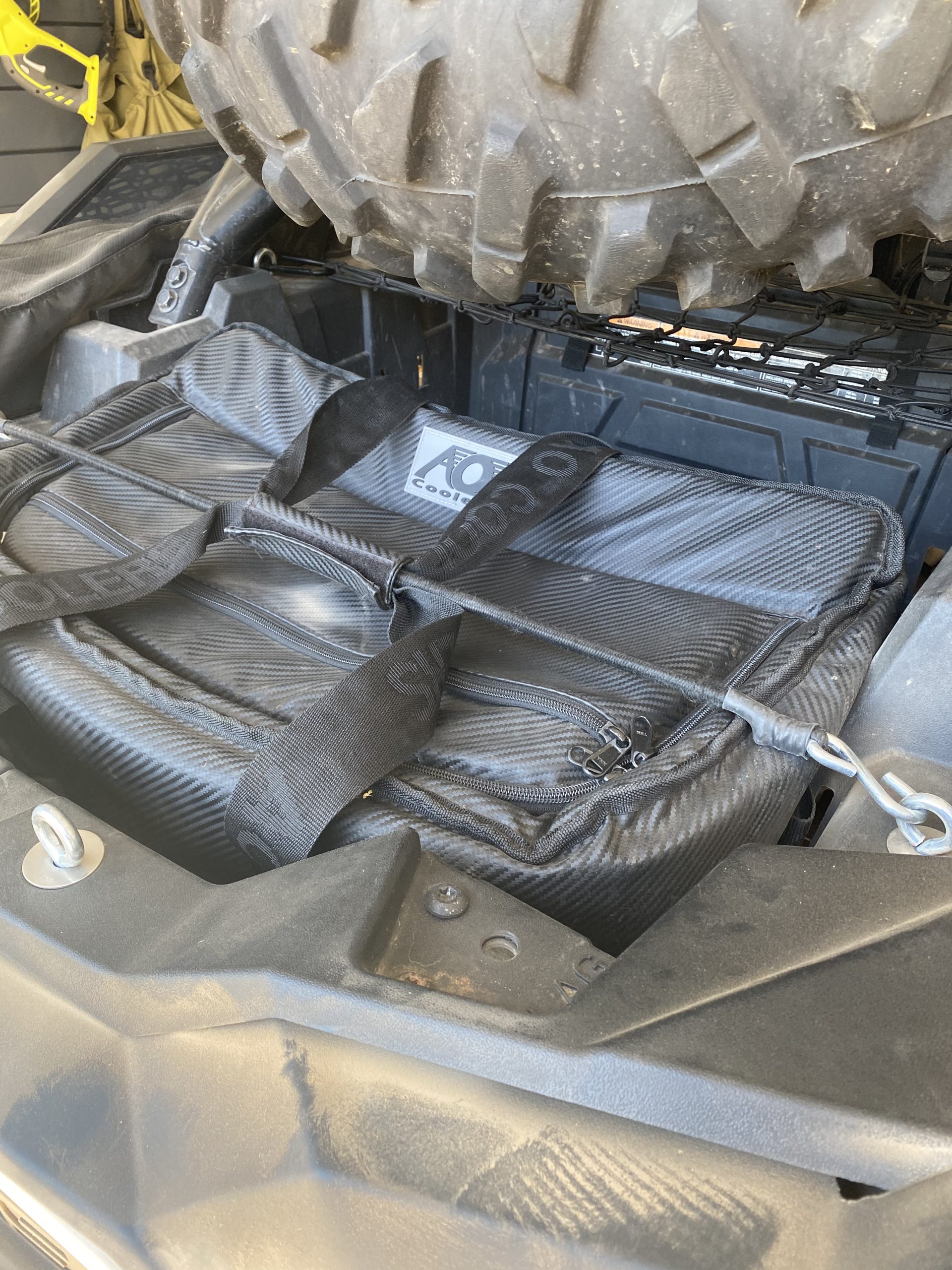 AO Coolers Stow-N-Go Carbon Soft Cooler, Low-Profile, Leakproof with High-Density Insulation, Holds Ice for 24 Hours customer photo 2
