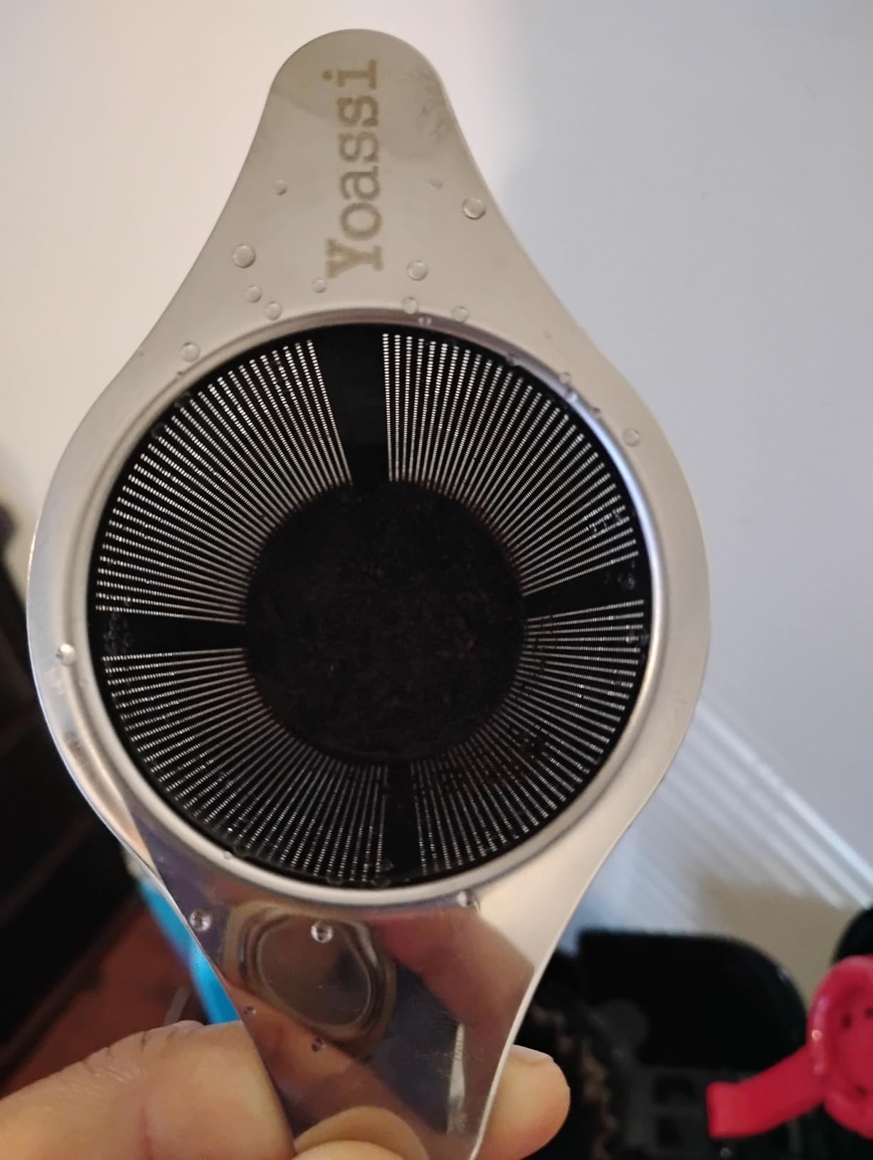 Extra Fine 18/8 Stainless Steel Tea Infuser Mesh Strainer with Large Capacity & Perfect Size Double Handles for Hanging on Teapots, Mugs, Cups to Steep Loose Leaf Tea and Coffee customer photo 2