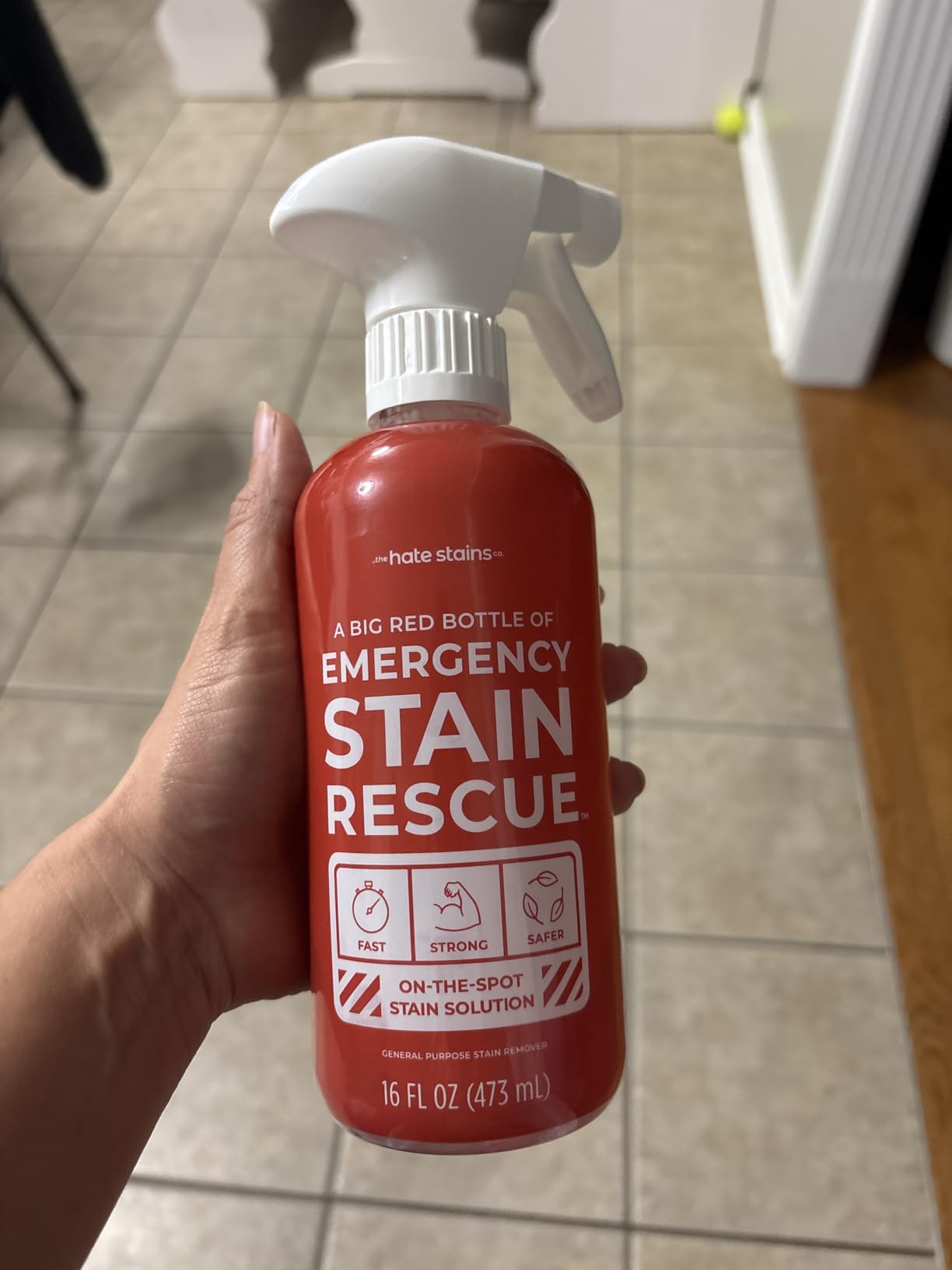 Emergency Stain Rescue Stain Remover Spray, Wine & Coffee, 4 Oz customer photo 1