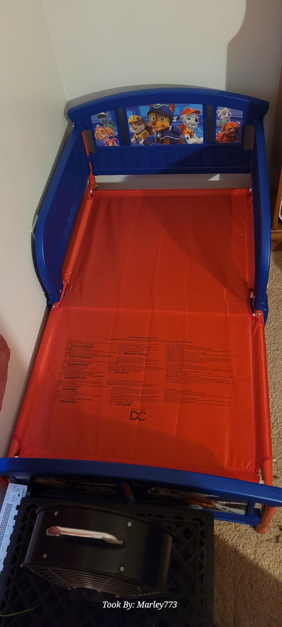 Delta Children Plastic Toddler Bed, Nick Jr. PAW Patrol customer photo 2