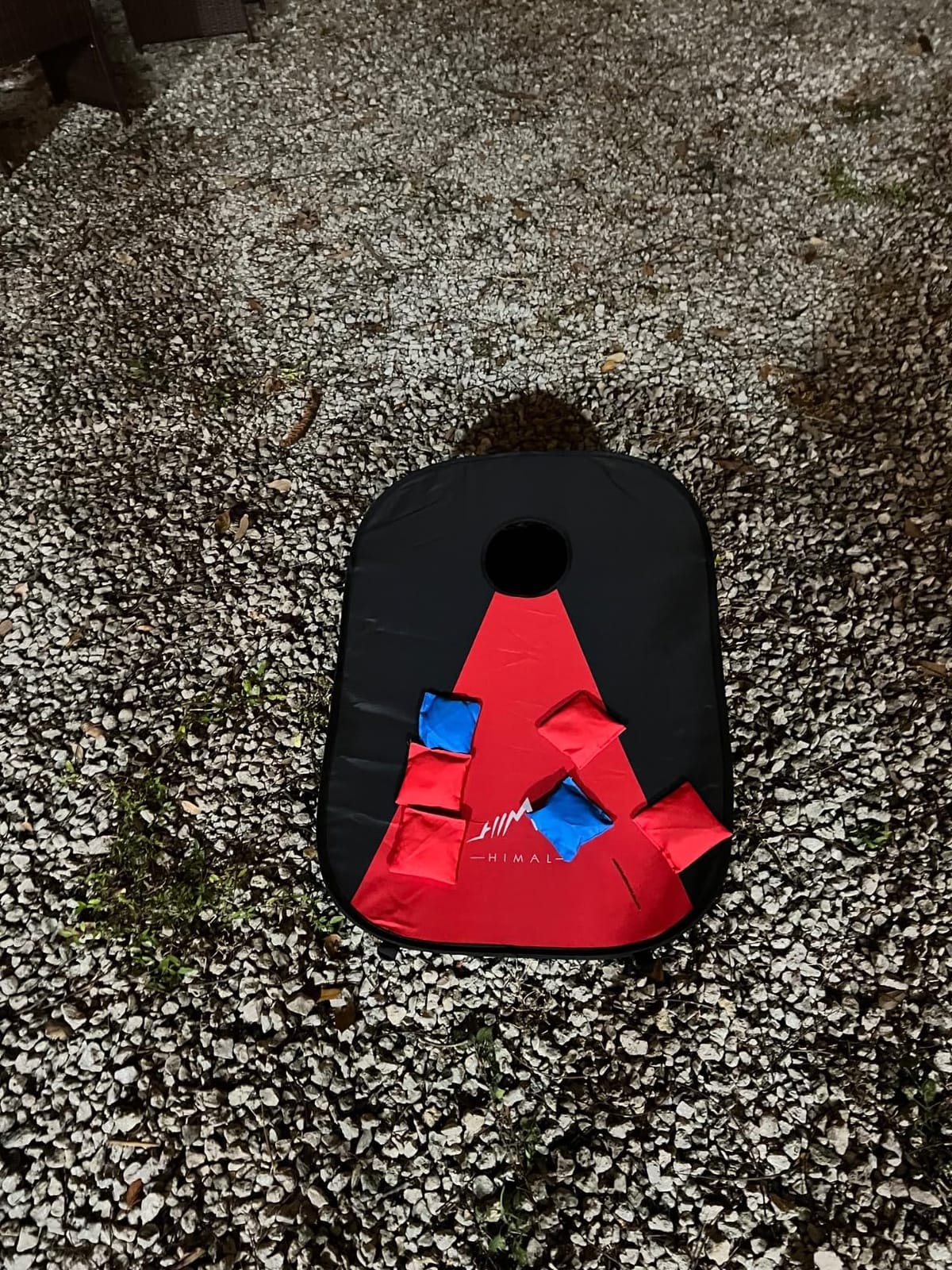 Himal Outdoors Portable Cornhole Board Set, Foldable 3 x 2 Ft | 8 Toss Bags, Carrying Case customer photo 1