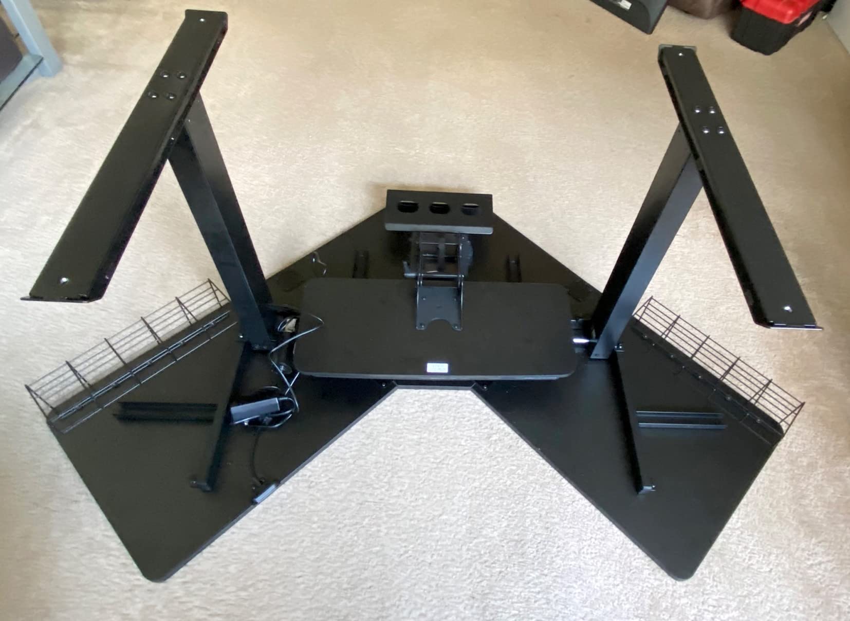 VIVO Adjustable Computer Keyboard & Mouse Platform Tray Ergonomic Under Table Desk Mount Drawer Underdesk Shelf (MOUNT-KB03B) customer photo 1